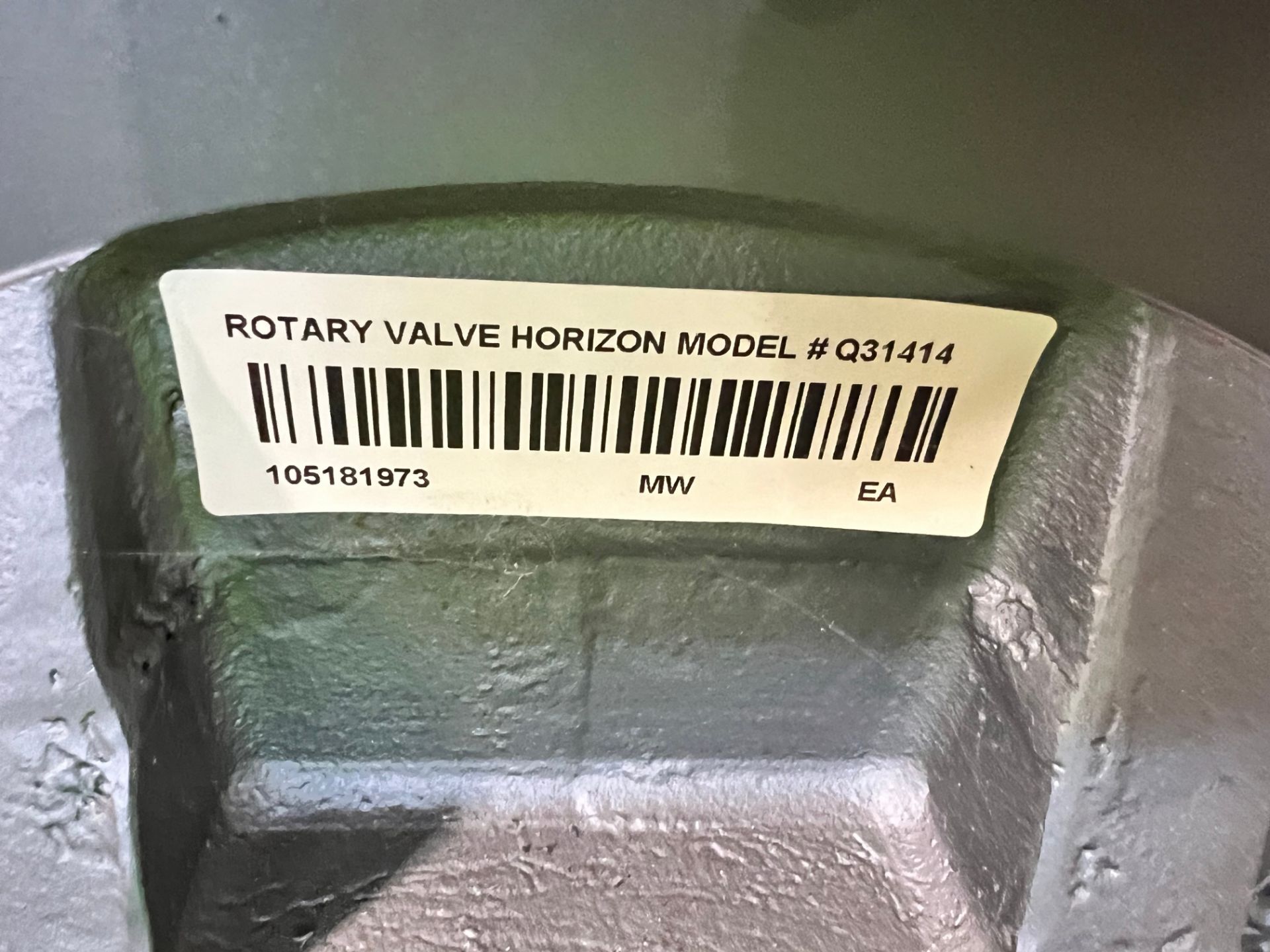 NEW HORIZON SYSTEMS INC ROTARY AIRLOCK VALVE, MODEL Q31414A.1, S/N 18396-001 (SIMPLE LOADING FEE $ - Image 5 of 5