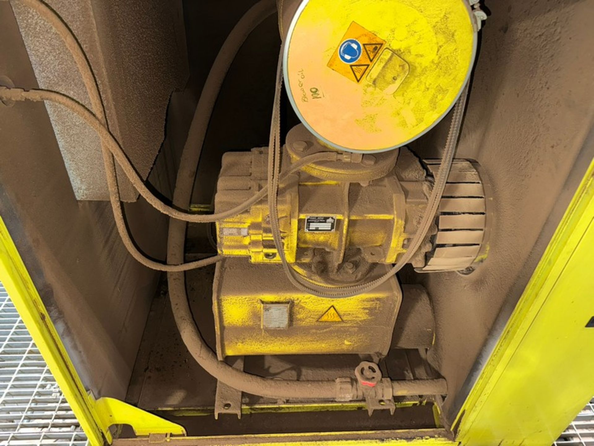 North Hot Cone, with DMN Westinghouse Rotary Air Lock Valve, Type: AL 250 1DROP, S/N RVUS132406, - Image 8 of 9