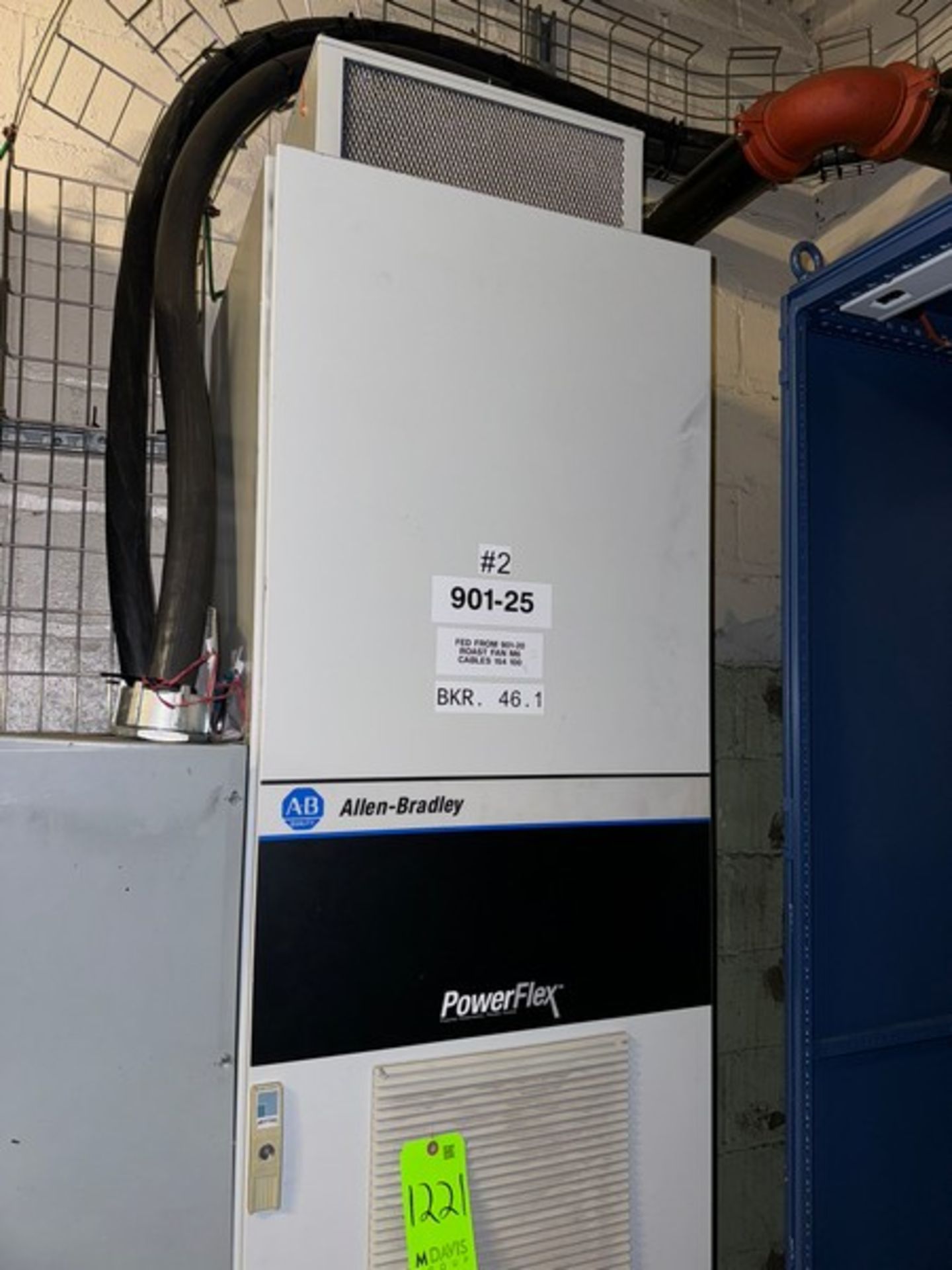 Allen-Bradley PowerFlex Cabinet, Overall Dims. : 2 ft. L x 2 ft. W x 8 ft. H (LOCATED IN FREEHOLD, - Image 2 of 2