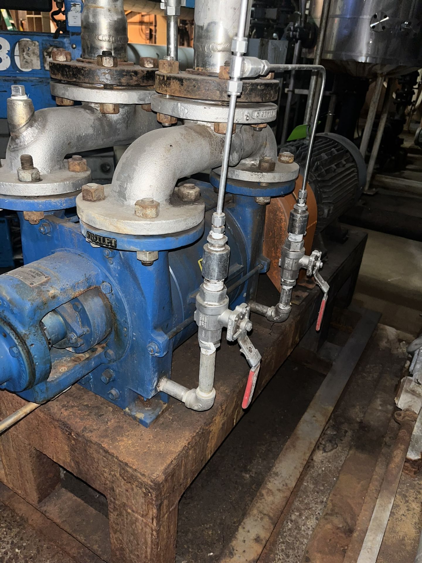 NASH LIQUID RING VACUUM PUMP (Located Freehold, NJ) (Simple Loading Fee $962.50) - Image 2 of 4