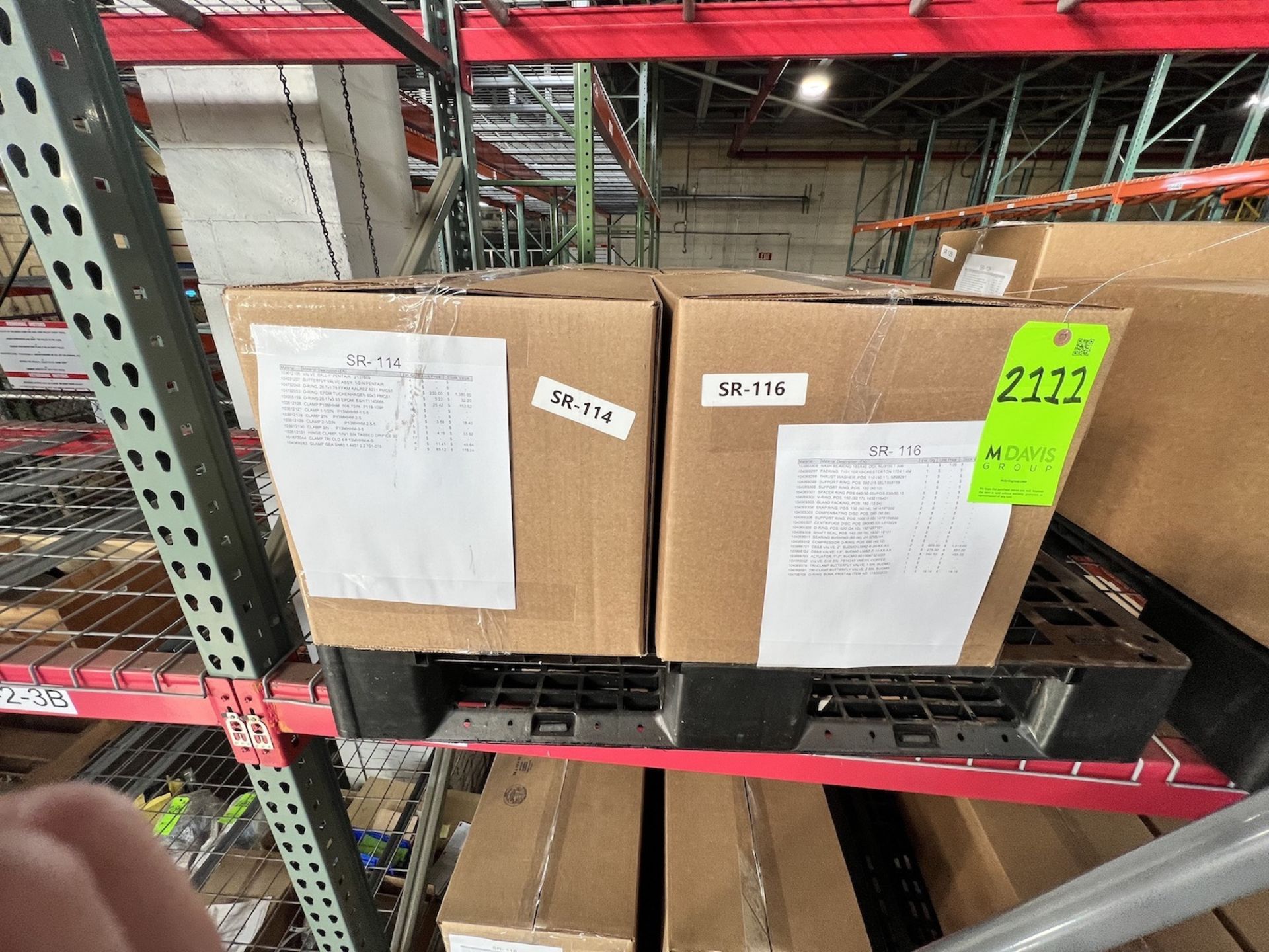 ASSORTED MRO AND SPARE PARTS, PLEASE SEE INVENTORY LISTS IN PHOTOS - Image 8 of 15