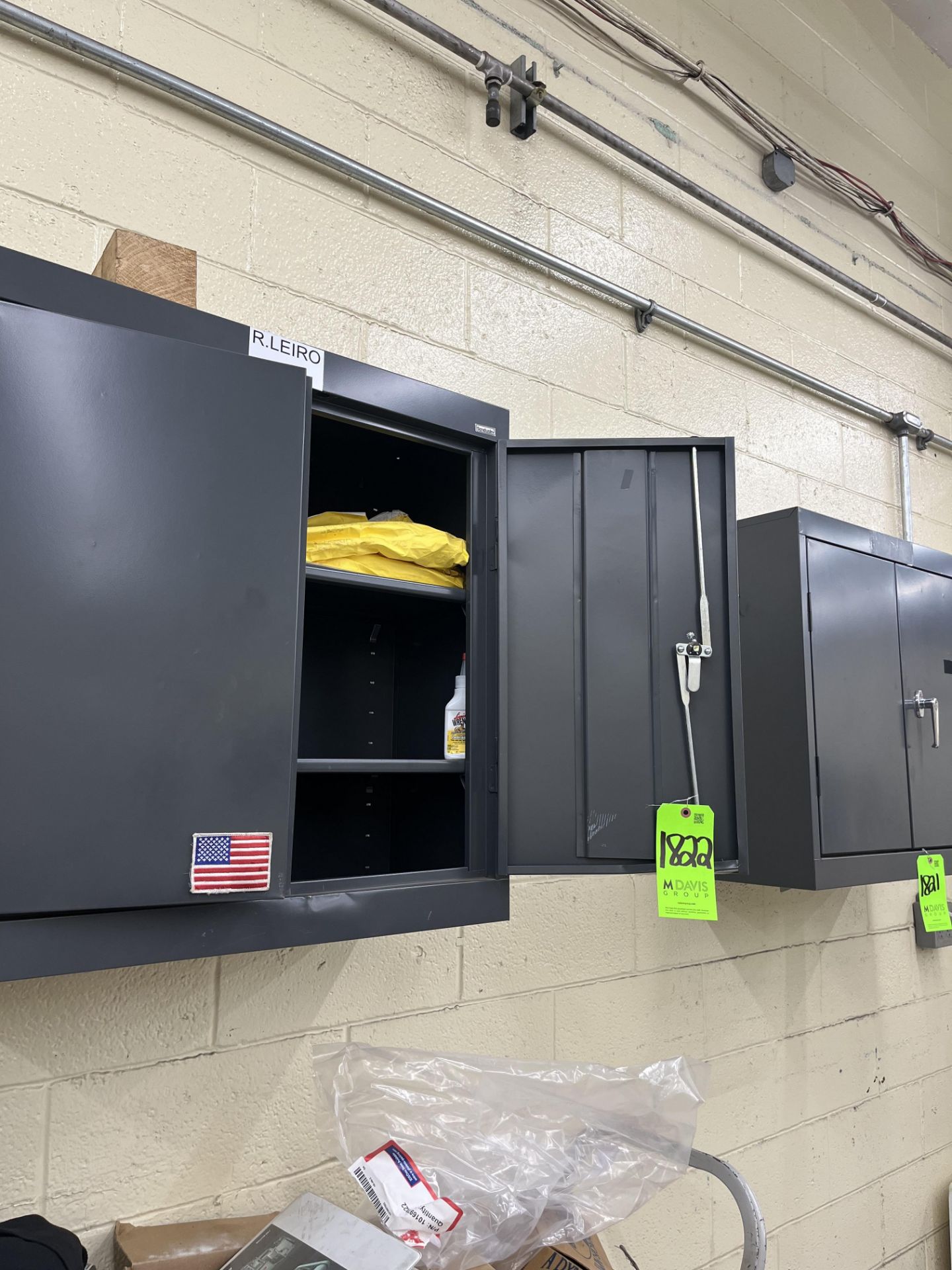 (2)SANDUSKY WALL MOUNTED CABINETS (Simple Loading Fee $220) - Image 2 of 5