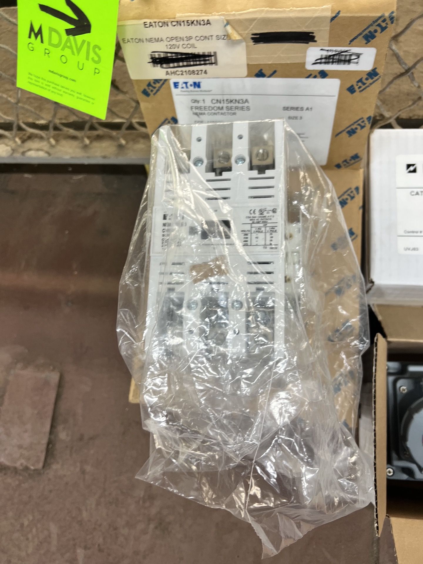 ASSORTED NEW EATON ELECTRICAL MRO, EATON AND MENNEKES, CONTACTORS, INTERLOCKED RECEPTABLES, AND MORE - Image 4 of 11