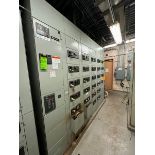 Westinghouse 25-Bucket Motor Control Center, Overall Dims.: Aprox. 122” L x 21” W x 102” H (