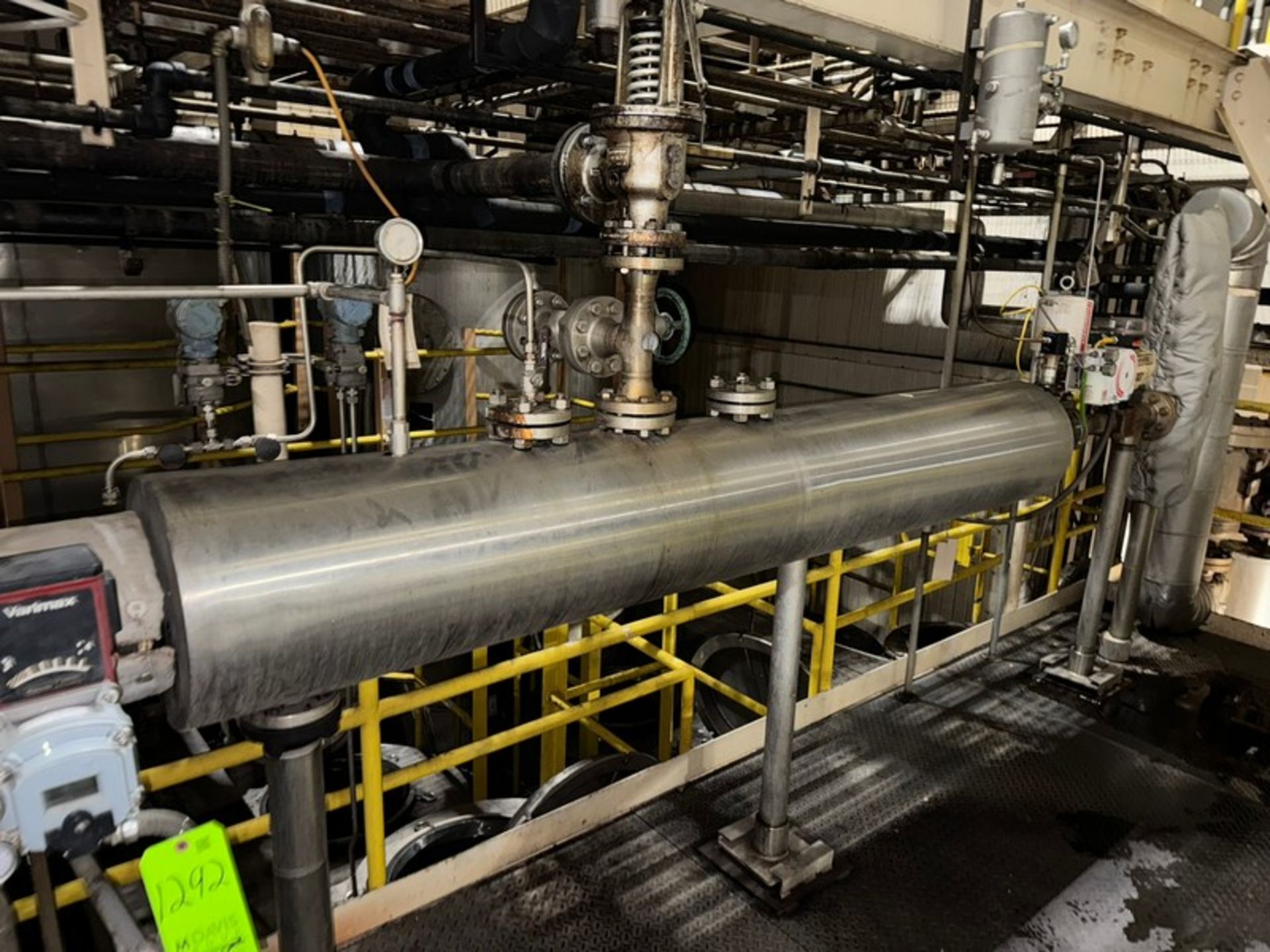 Shell & Tube Heat Exchanger, Aprox. 95” L x 15” Dia.(LOCATED IN FREEHOLD, N.J.)