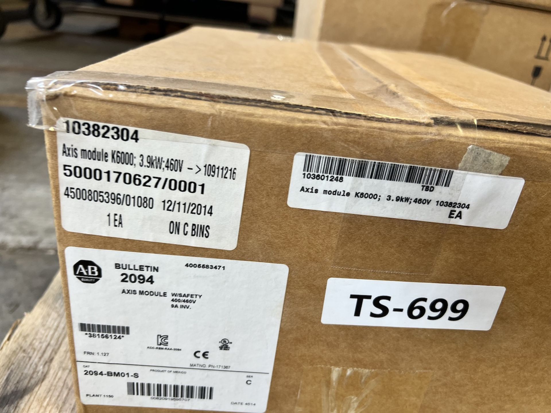 (5) New Allen Bradley Kinetix 6000 Axis Module, Catalog # 2094-BM03-S, (3) New Allen Bradley - Image 23 of 25