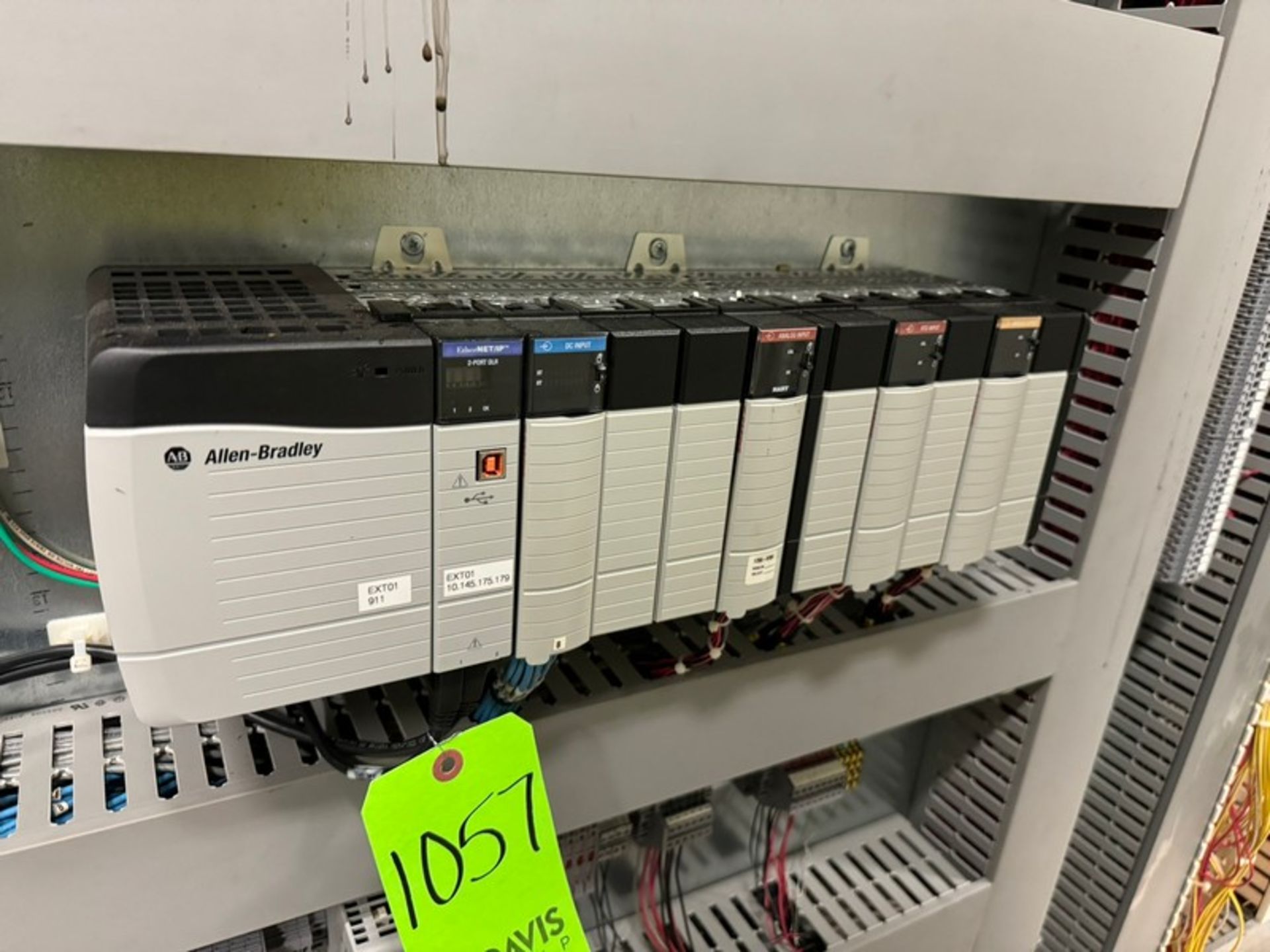 Allen-Bradley 10-Slot PLC (LOCATED IN FREEHOLD, N.J.) (Simple Loading Fee $275) (NOTE: CABINET NOT - Image 2 of 3