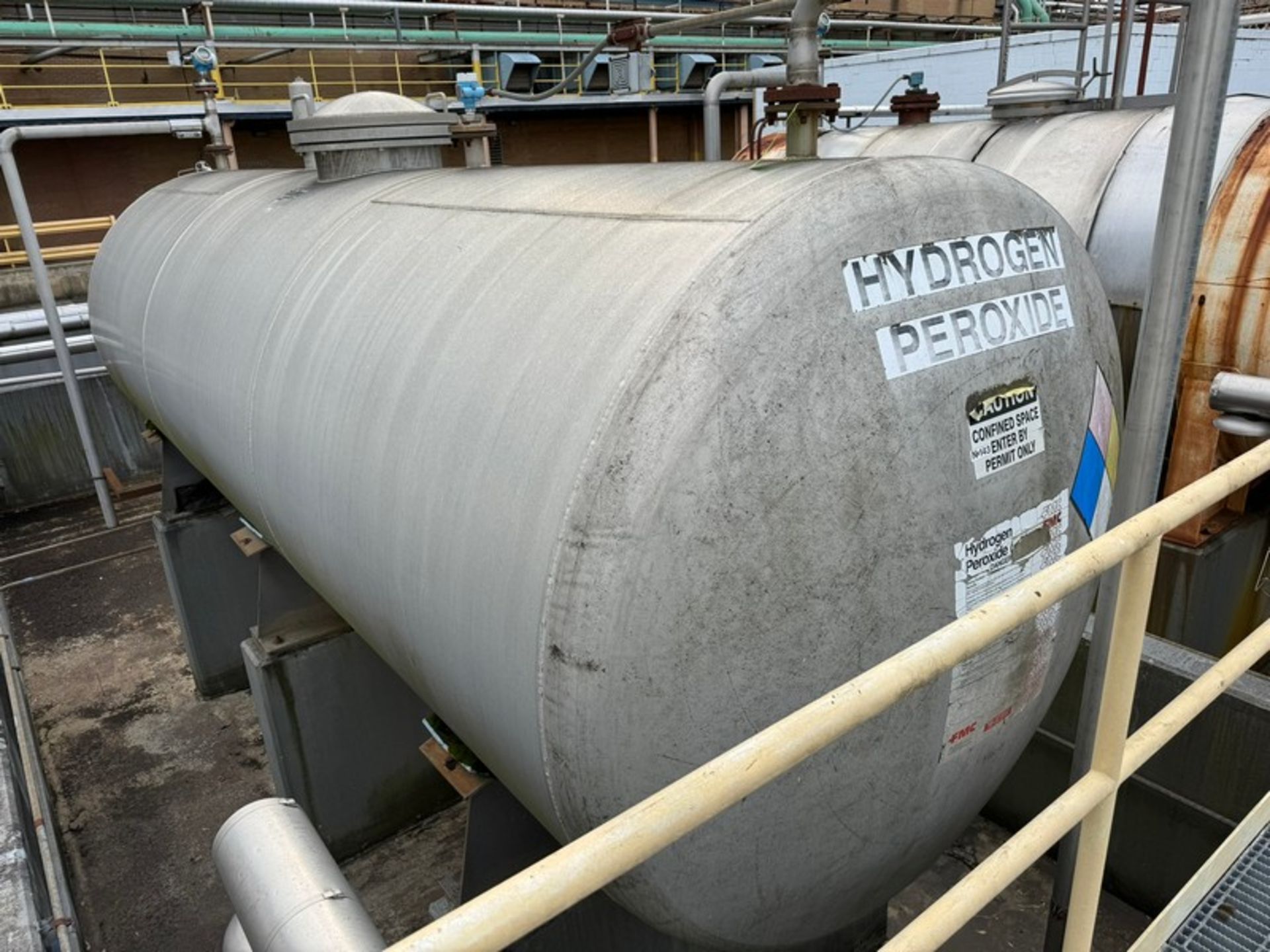 Horizontal Hydrogen Peroxide Tank (LOCATED IN FREEHOLD, N.J.) (Simple Loading Fee $4,950) - Bild 2 aus 3