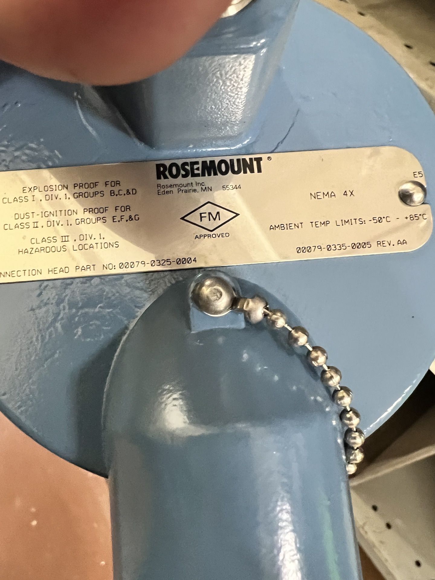 ROSEMONT LEVEL TRANSMITTERS AND SENSORS, THERMOCOUPLER, LEVEL LIMIT SWITCH, SOLIPHANT M, ETC - Image 13 of 13