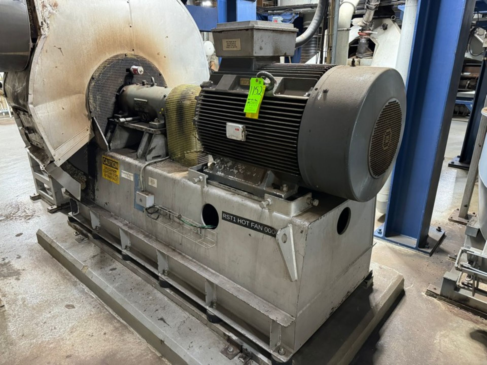 2006 Wartung der Öllager 160 kw Radial Hot Fan, Type: KXE 160-040030-60, S/N 212397, Includes Square - Image 3 of 15