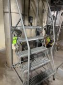 COTTERMAN 5 STEP ROLLING LADDER (Located Freehold, NJ) (Simple Loading Fee $165)