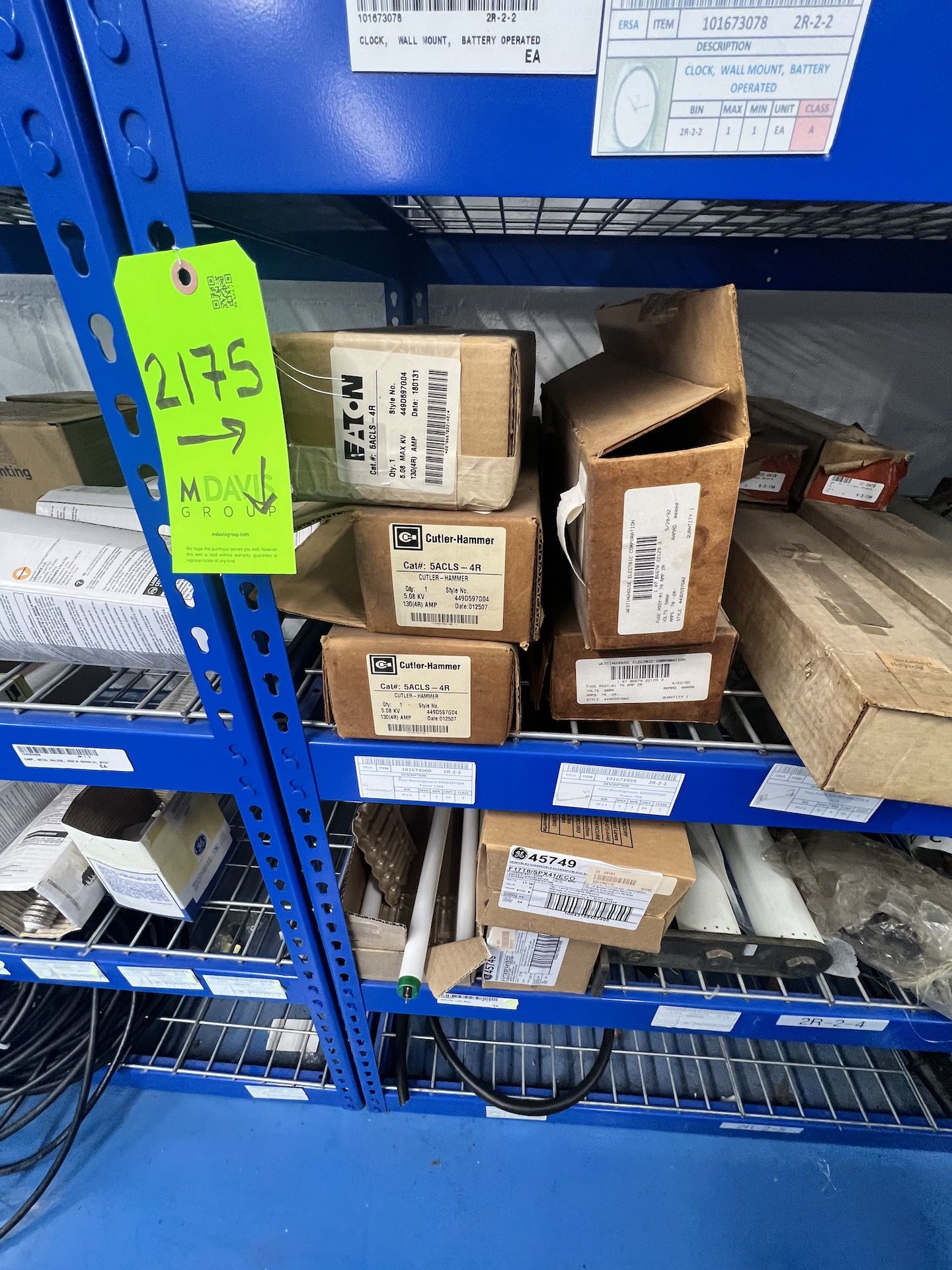 ASSORTED ELECTRICAL SUPPLIES AND MRO, INCLUDES FUSES, VACUUM INTERRUPTERS, FUSISTORS AND MORE - Image 17 of 27