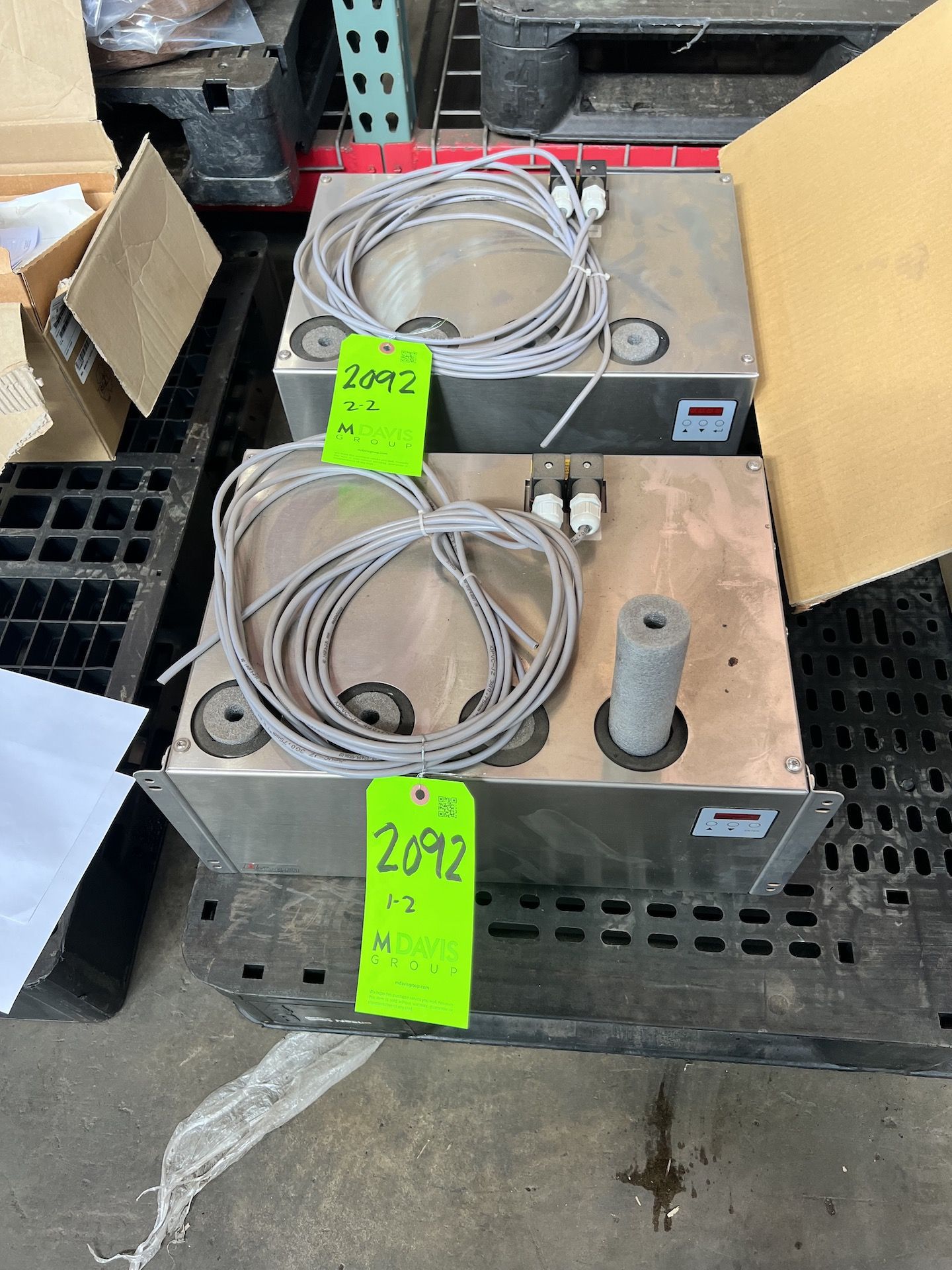 (2) BUHLER TECHNOLOGIES SAMPLE GAS COOLER, MODEL EGK4