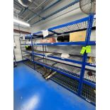 WIDE SPAN STORAGE RACK WITH WIRE DECKING, 2- SECTIONS, APPROX. 96 IN. L X 30 IN. W X 84 IN. H PER