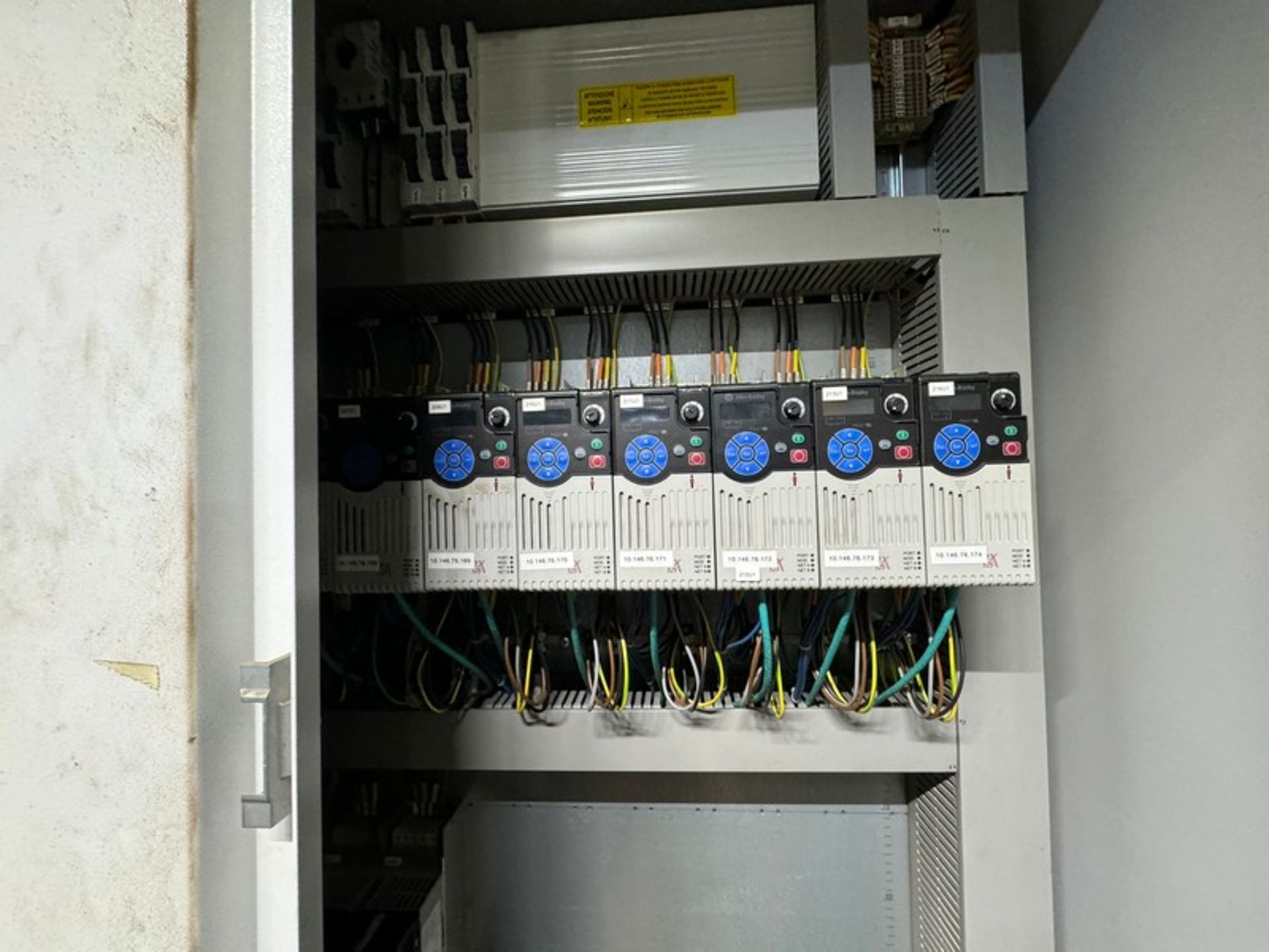 SIPAC 4-Door Control Panel, Allen-Bradley VFDs & Other Components (LOCATED IN FREEHOLD, N.J.) - Image 3 of 7