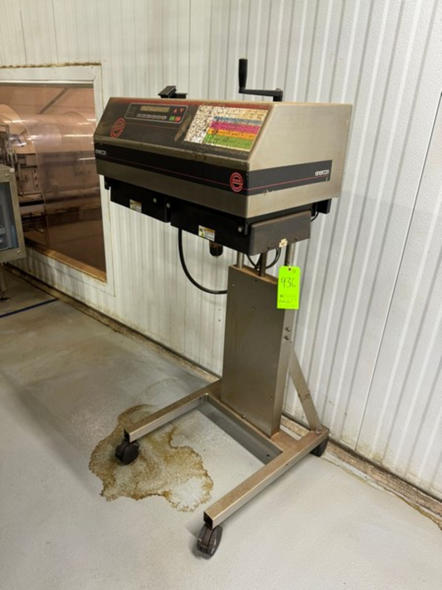 2014 Emerson Superseal Max Sealer, M/N LM4989-46, S/N 111756-2-1, 208 Volts, Mounted on Portable