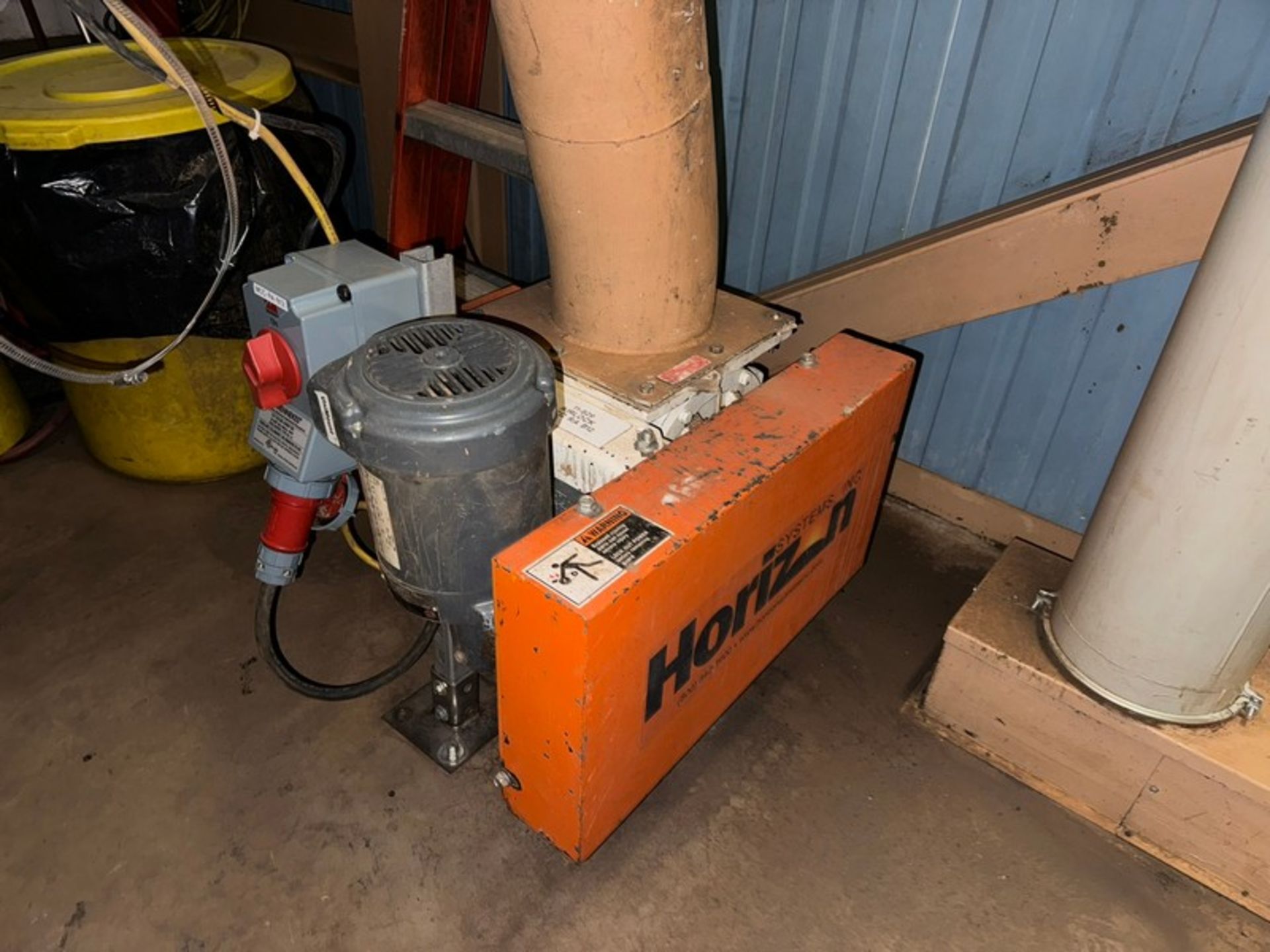 Horizon Systems Inc. North Bag House, with 20 hp Blower Fan, Includes Horizon Systems Inc. Rotary - Bild 10 aus 12