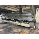 Witte Fluid Bed Dryer, Stainless Steel Design, S/N 4835, Overall Length: Aprox.: 25 ft. L, Mounted