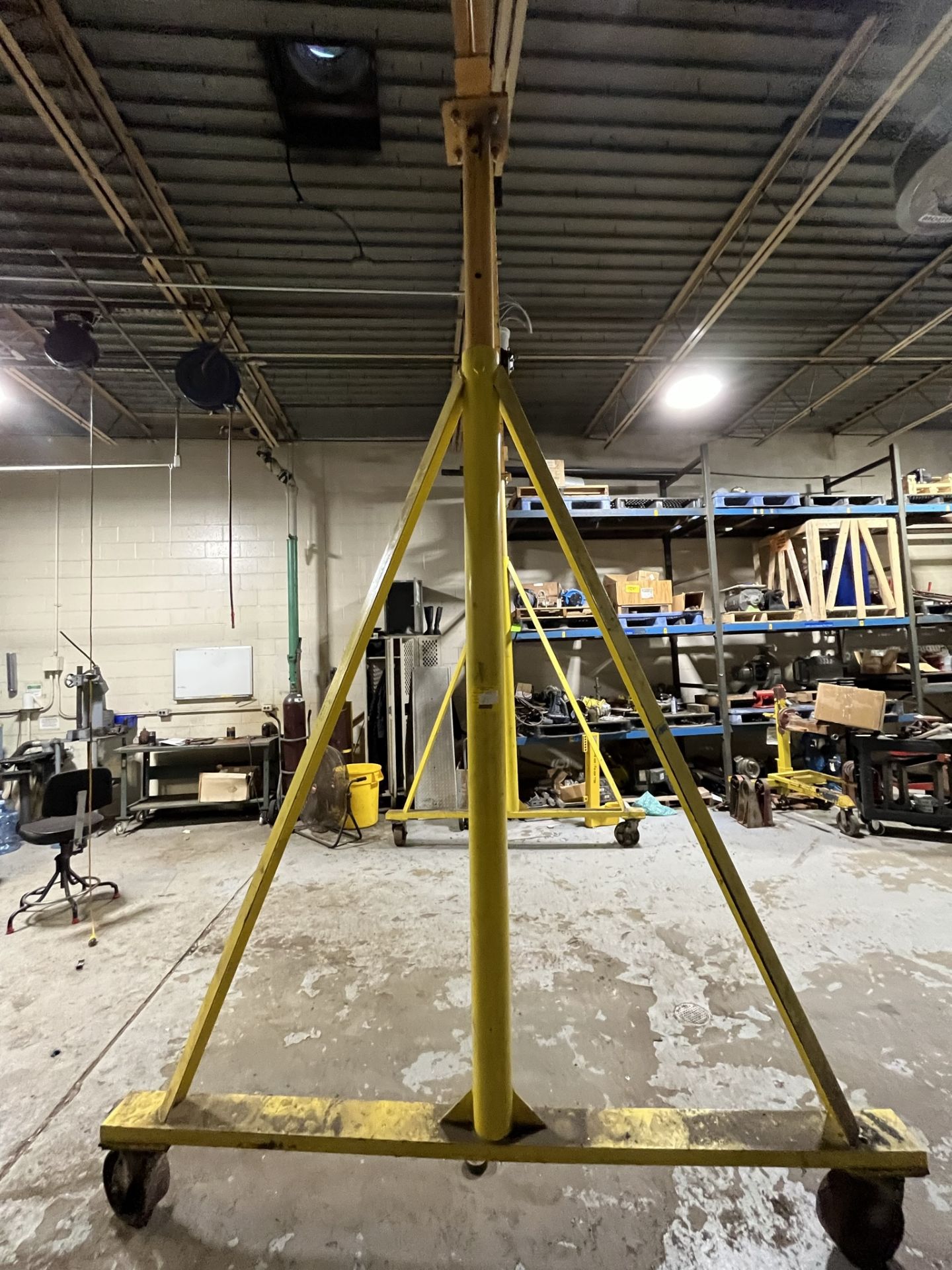 2 TON CAP FIXED HEIGHT GANTRY CRANE CALDWELL KRANE-KING (Located Freehold NJ) (Simple Loading Fee - Image 3 of 5