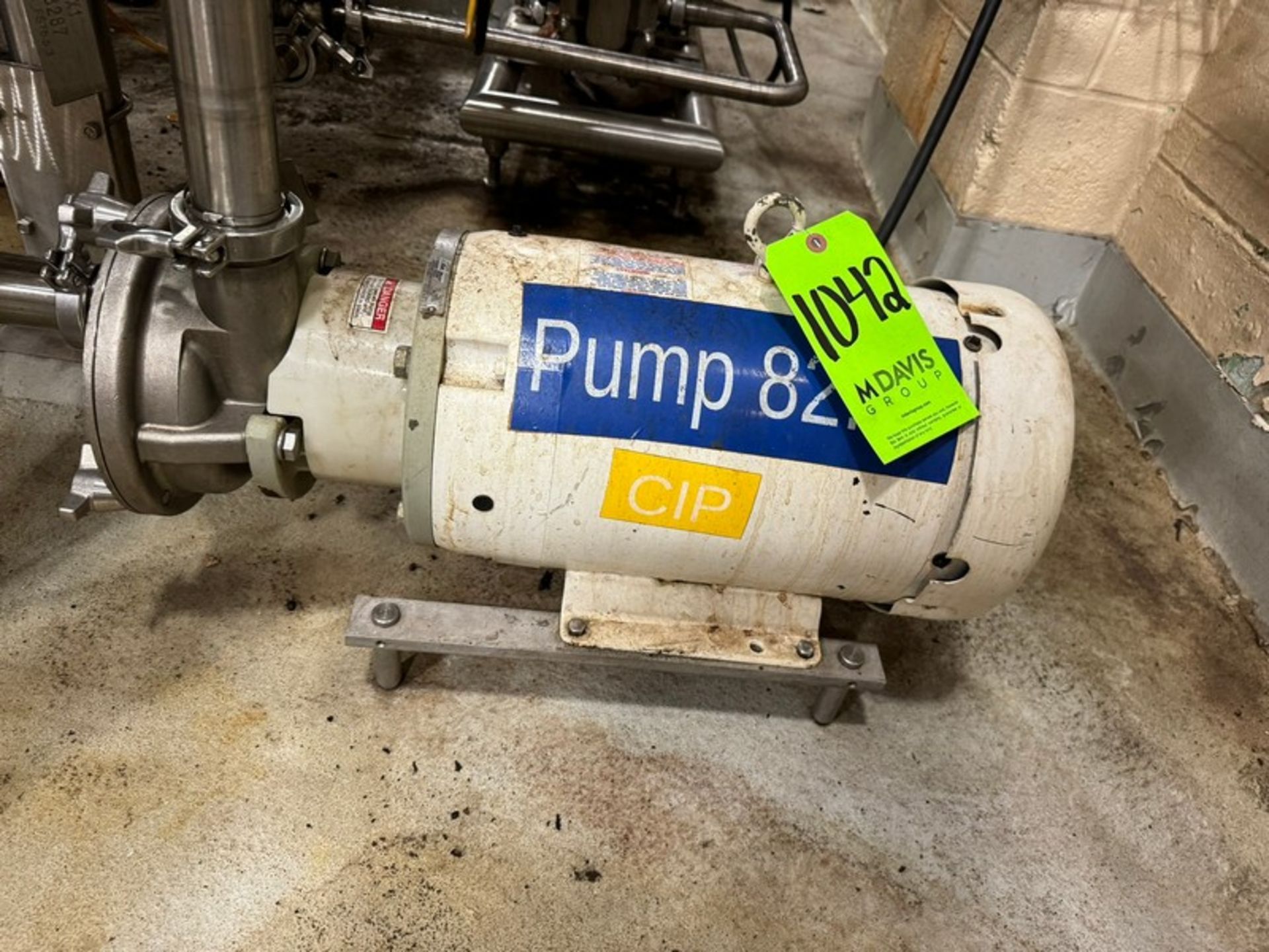 Fristam 7.5 hp Centrifugal Pump, M/N FZX2150, S/N FZXX1501401170, with Baldor 1770 RPM Motor ( - Image 2 of 5