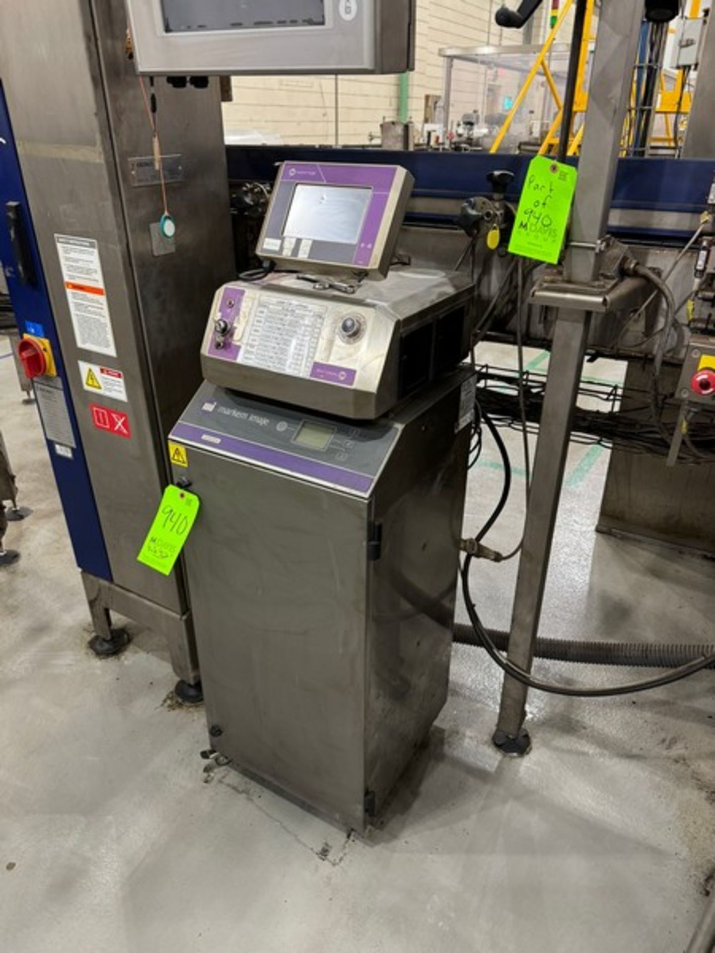 Markem Imaje Ink Jet Coder, M/N SmartLase C350, with Stand, Mounted on Wheels (LOCATED IN - Image 2 of 6