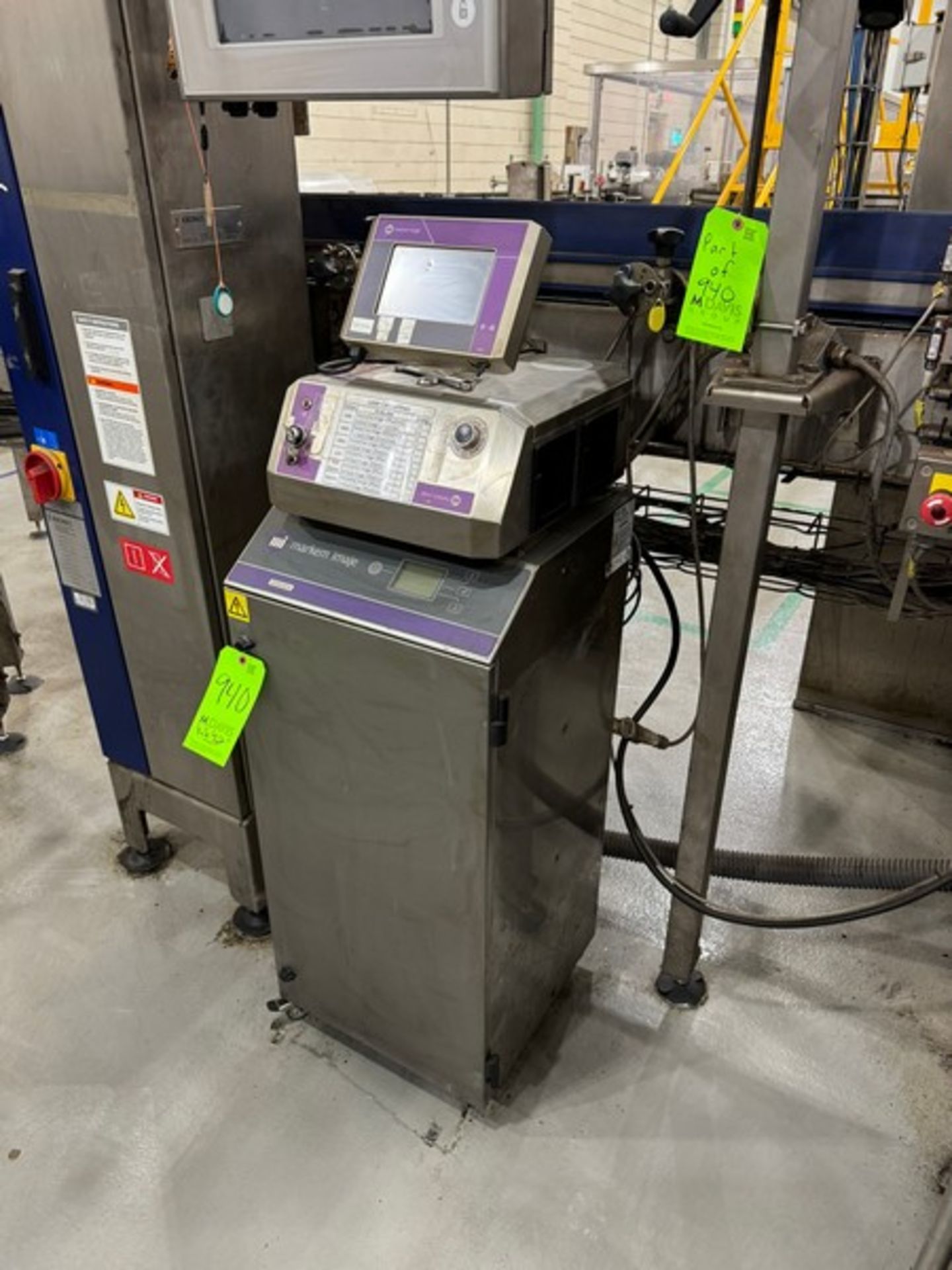 Markem Imaje Ink Jet Coder, M/N SmartLase C350, with Stand, Mounted on Wheels (LOCATED IN - Bild 2 aus 6