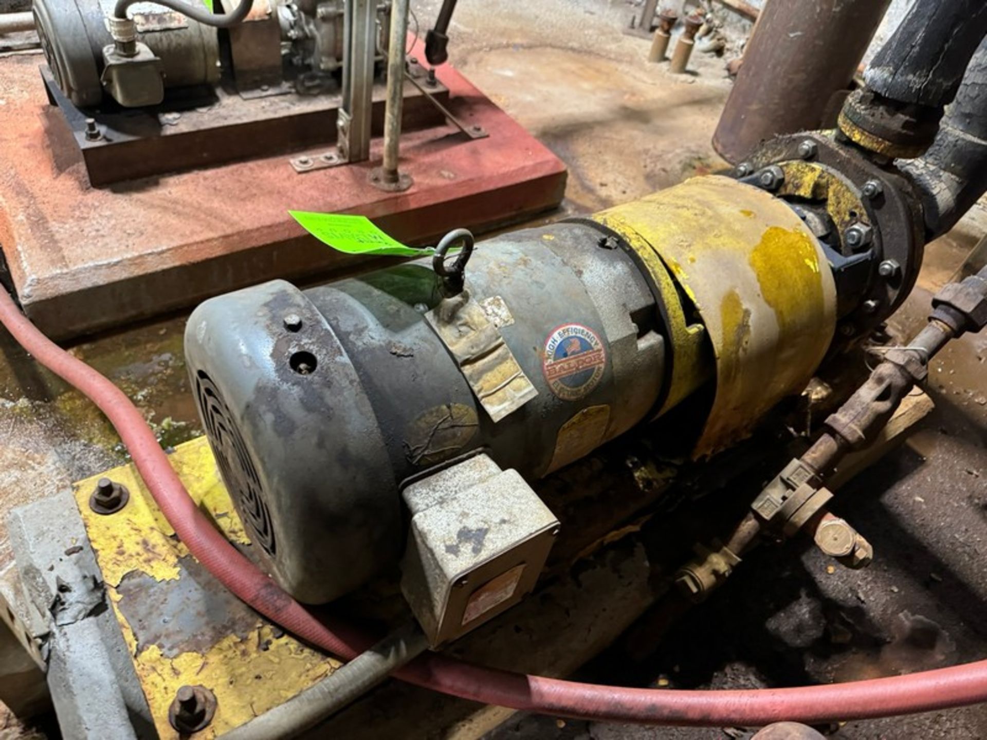 10 hp Water Pump, with Baldor Motor, 460/230 Volts, 3 Phase (LOCATED IN FREEHOLD, N.J.) - Image 3 of 4