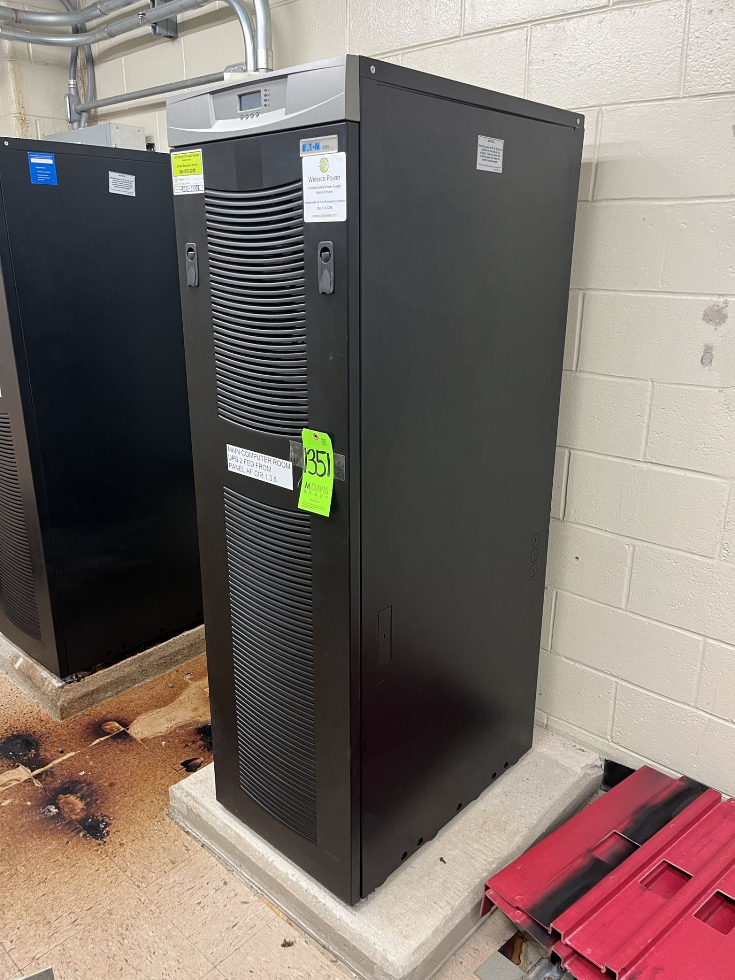 EATON 9355 THREE PHASE DOUBLE-CONVERSION TOWER ONLINE UPS PROVIDES A COMPLETE POWER PROTECTION - Image 2 of 5