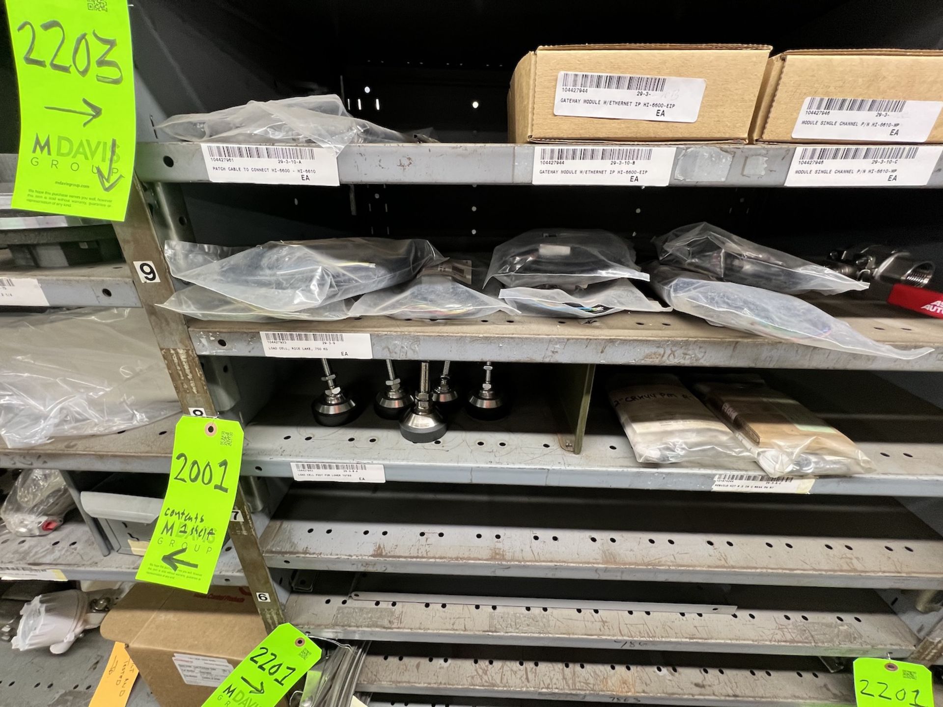LOT OF ASSORTED MRO, INCLUDES ASSORTED LOAD CELLS AND LOAD CELL COMPONENTS, LOAD CELL MODULES - Bild 2 aus 10