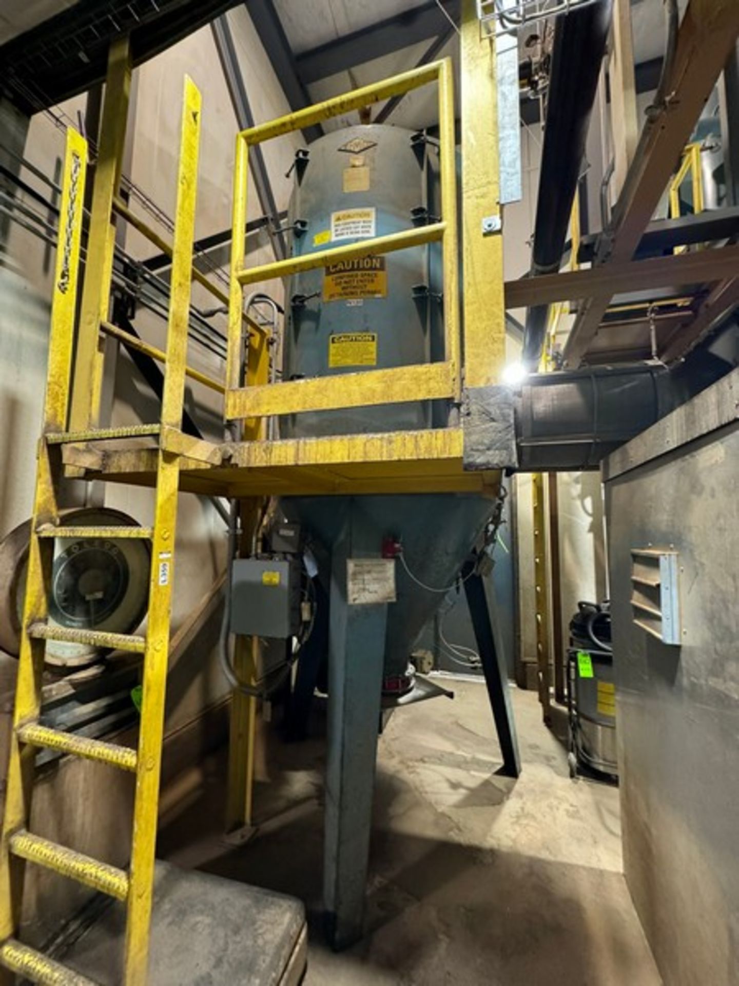 SENCO Dust Collector, M/N DCT-460, S/N 2-75, Includes the Platform & Ladder, with NYB Explosion - Image 2 of 16