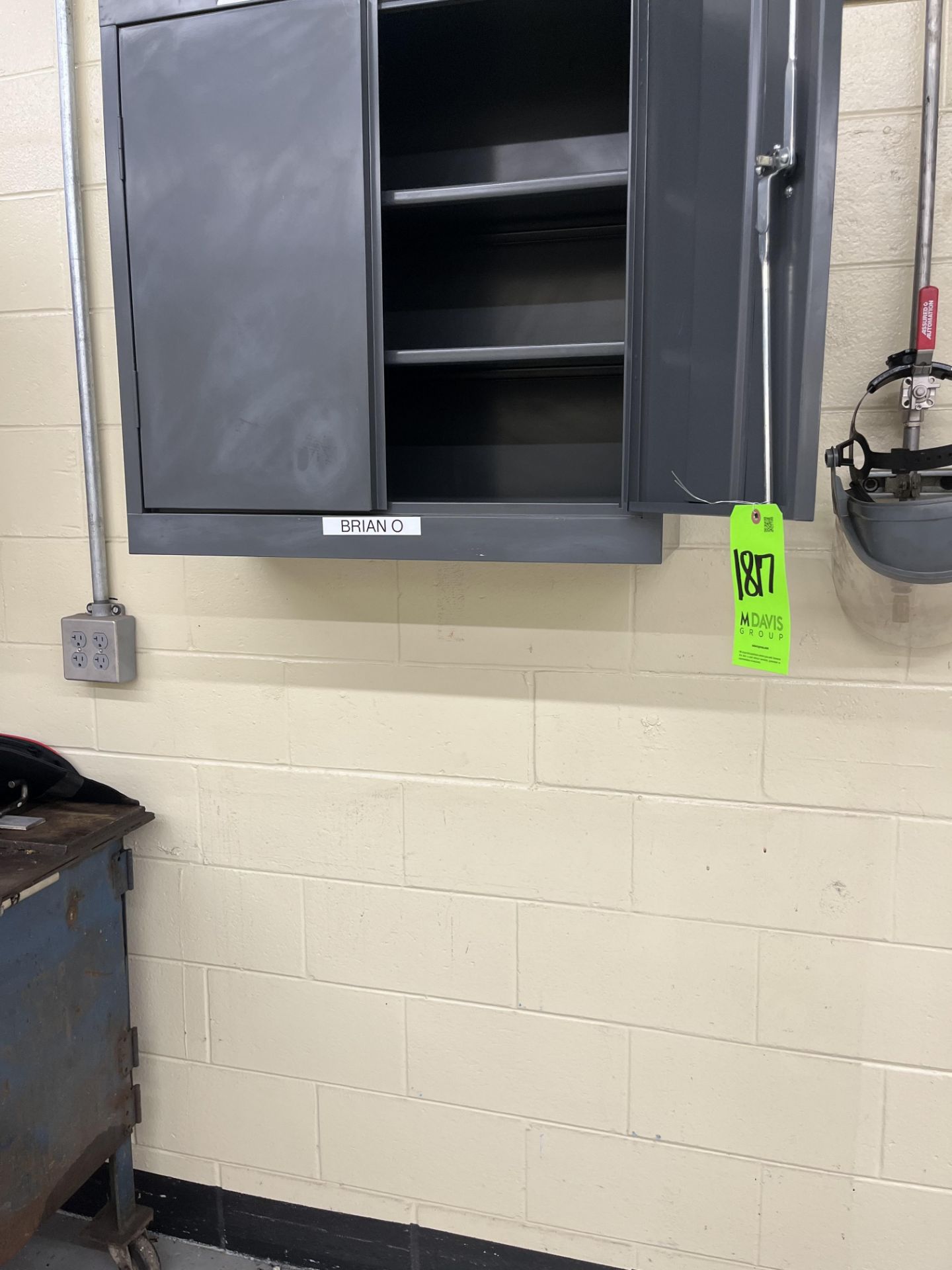 (2)SANDUSKY WALL MOUNTED CABINETS (Simple Loading Fee $220) - Image 2 of 3