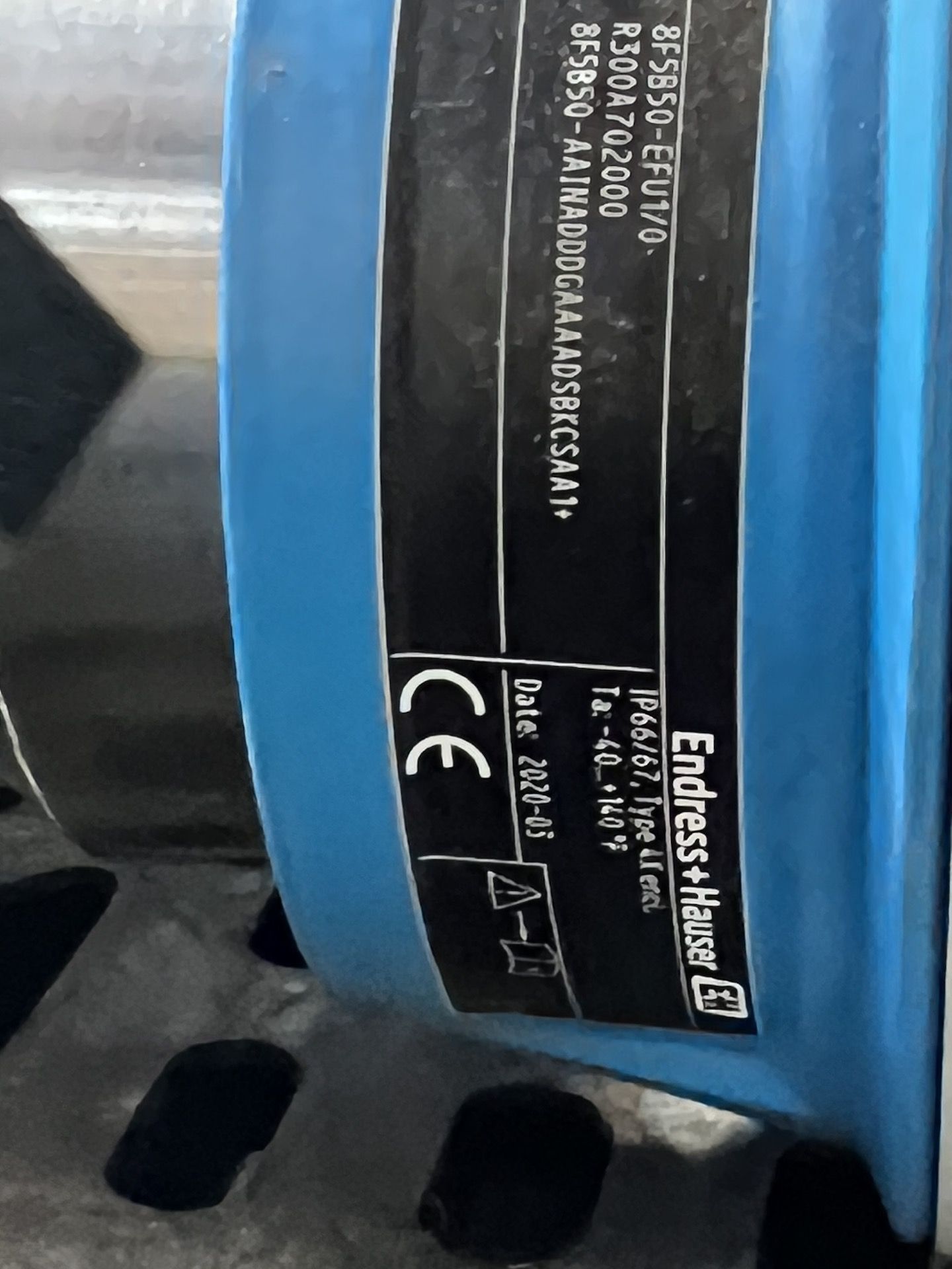 ENDRESS HAUSER FLOW METER, MODEL PROMASS F, S/N R300A702000 - Image 5 of 5