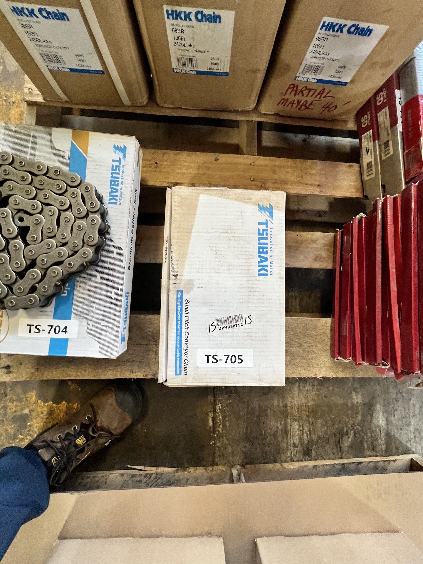 (3) BOXES OF NEW Diamond Sapphire Roller Chain # 06B-1, 10' Box, (1) Box of New HKK Roller - Image 4 of 10