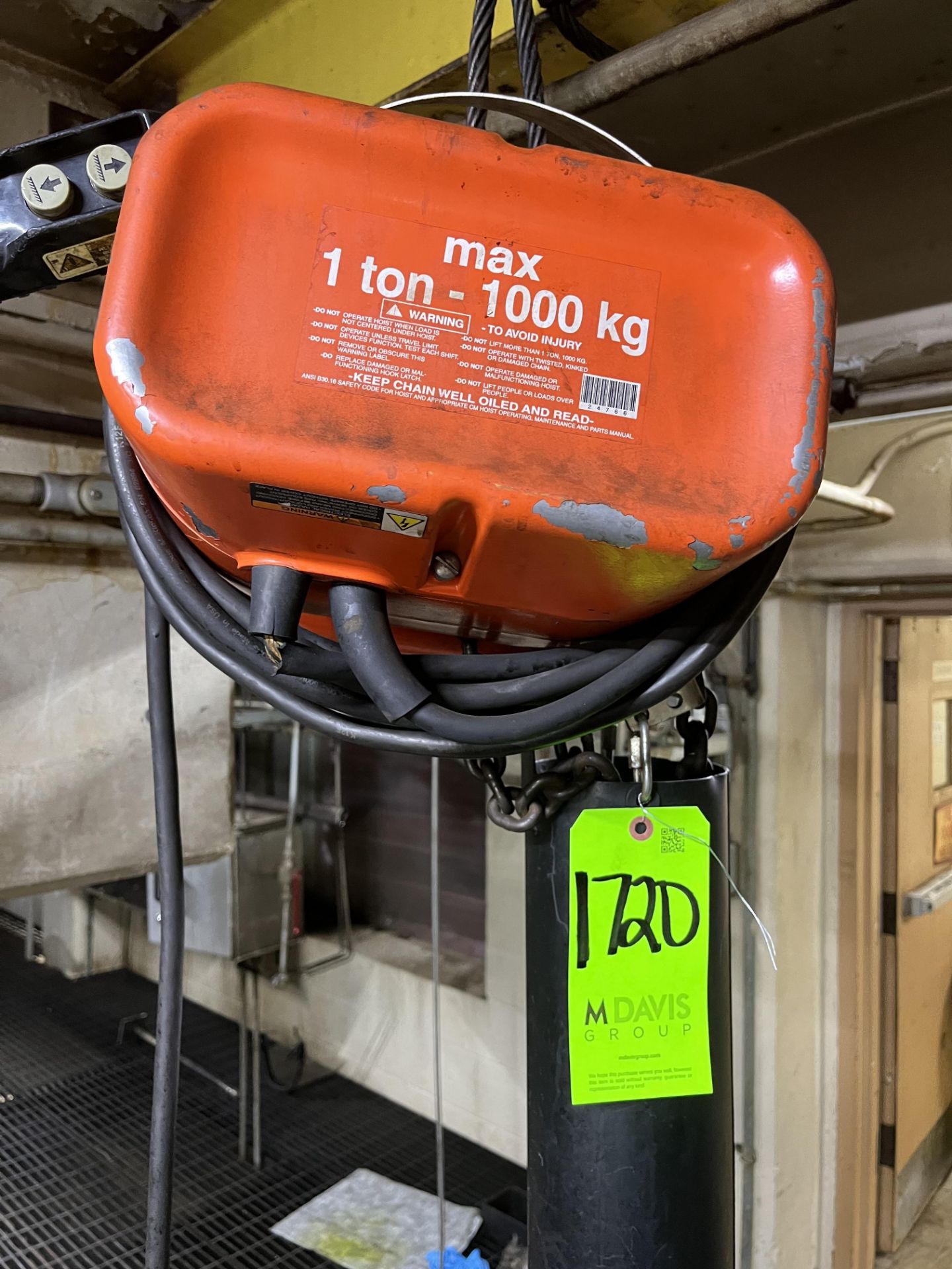 CM VALUSTAR 1TON HOIST