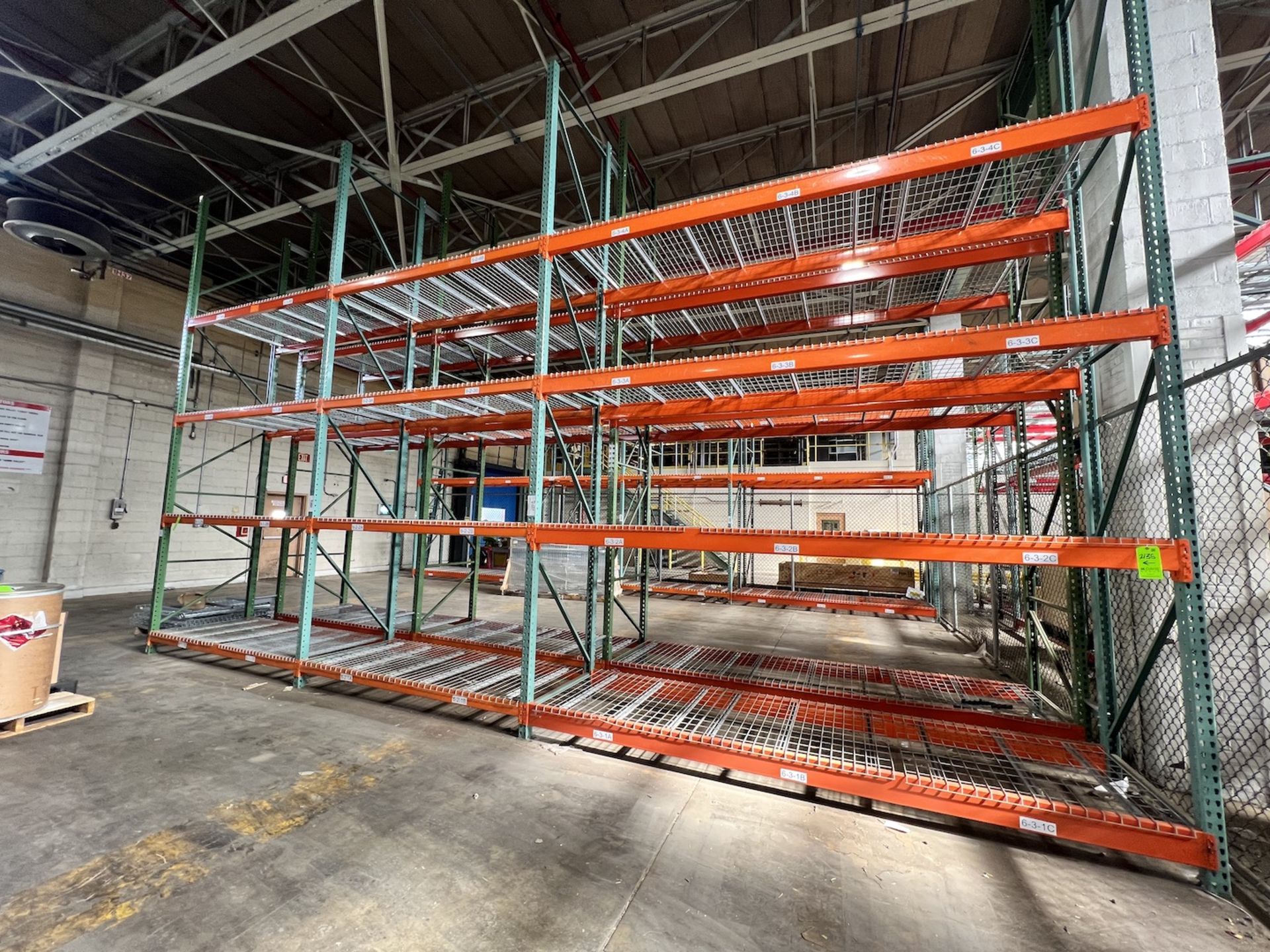 PALLET RACKING, 8 UP-RIGHTS AND 48 CROSS BEAMS - Image 2 of 5