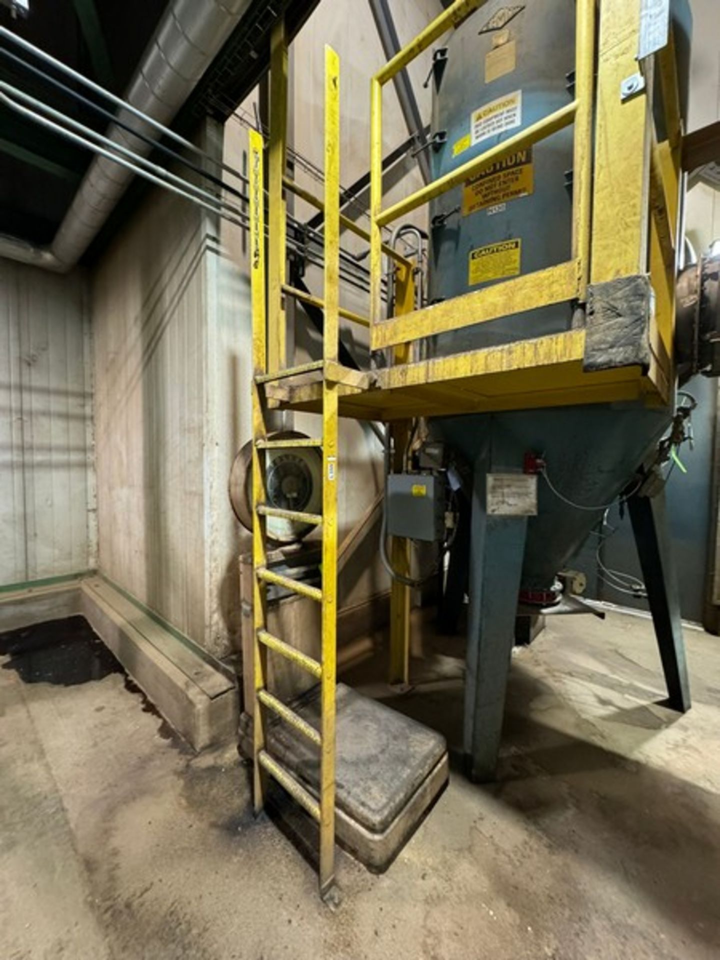 SENCO Dust Collector, M/N DCT-460, S/N 2-75, Includes the Platform & Ladder, with NYB Explosion - Image 16 of 16