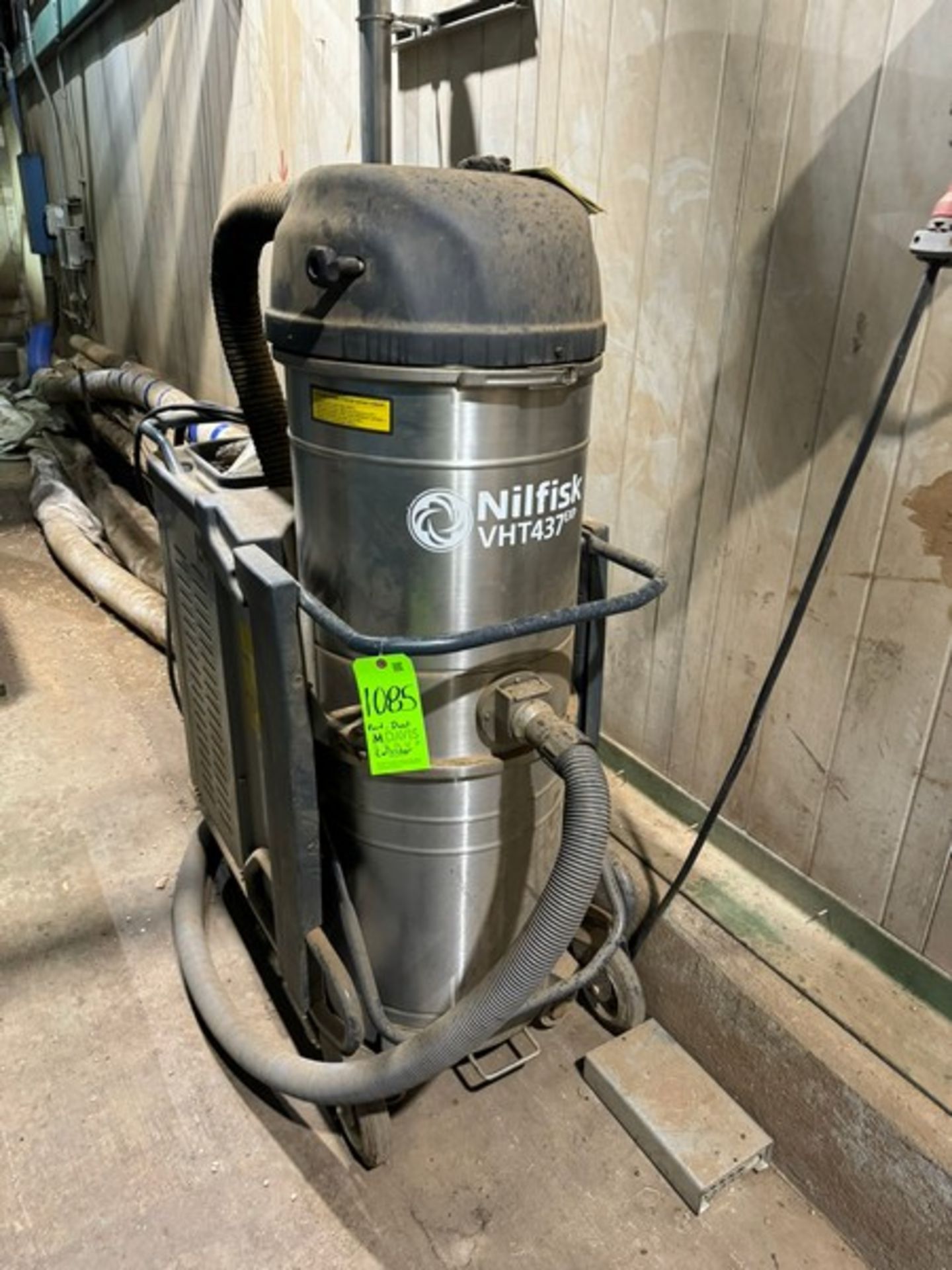 Nilfisk Portable Dust Collector, M/N VHT437EXP, S/N 170500245, On Portable Frame (LOCATED IN