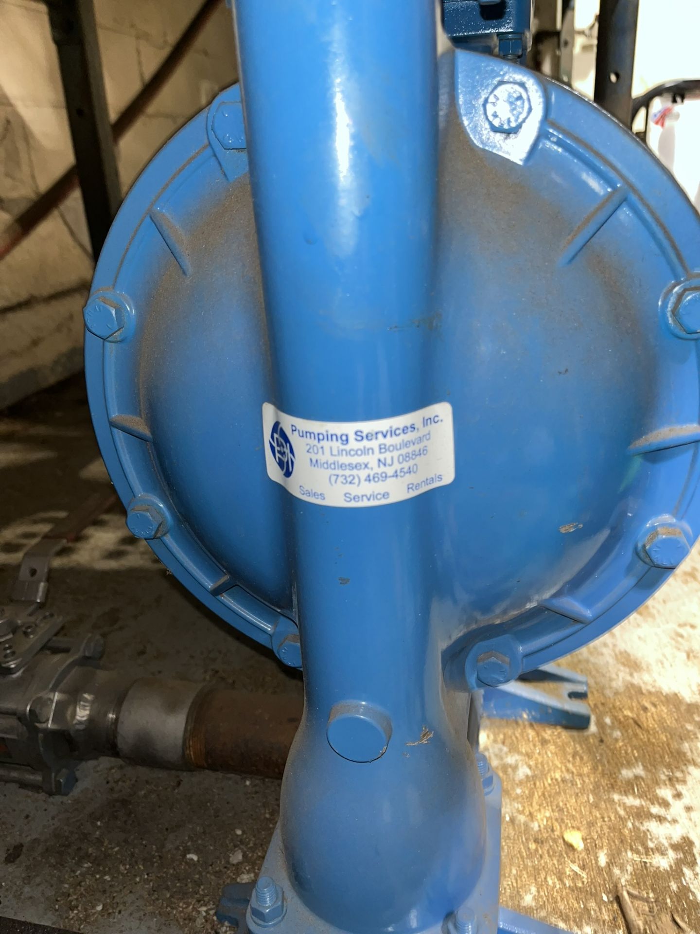 SANDPIPER DIAPHRAGM PUMP DATE:01/24/18 W/O:456411 P/N: S20B1ABBANS000 WET:476.042.360 AIR 476.227. - Image 2 of 5