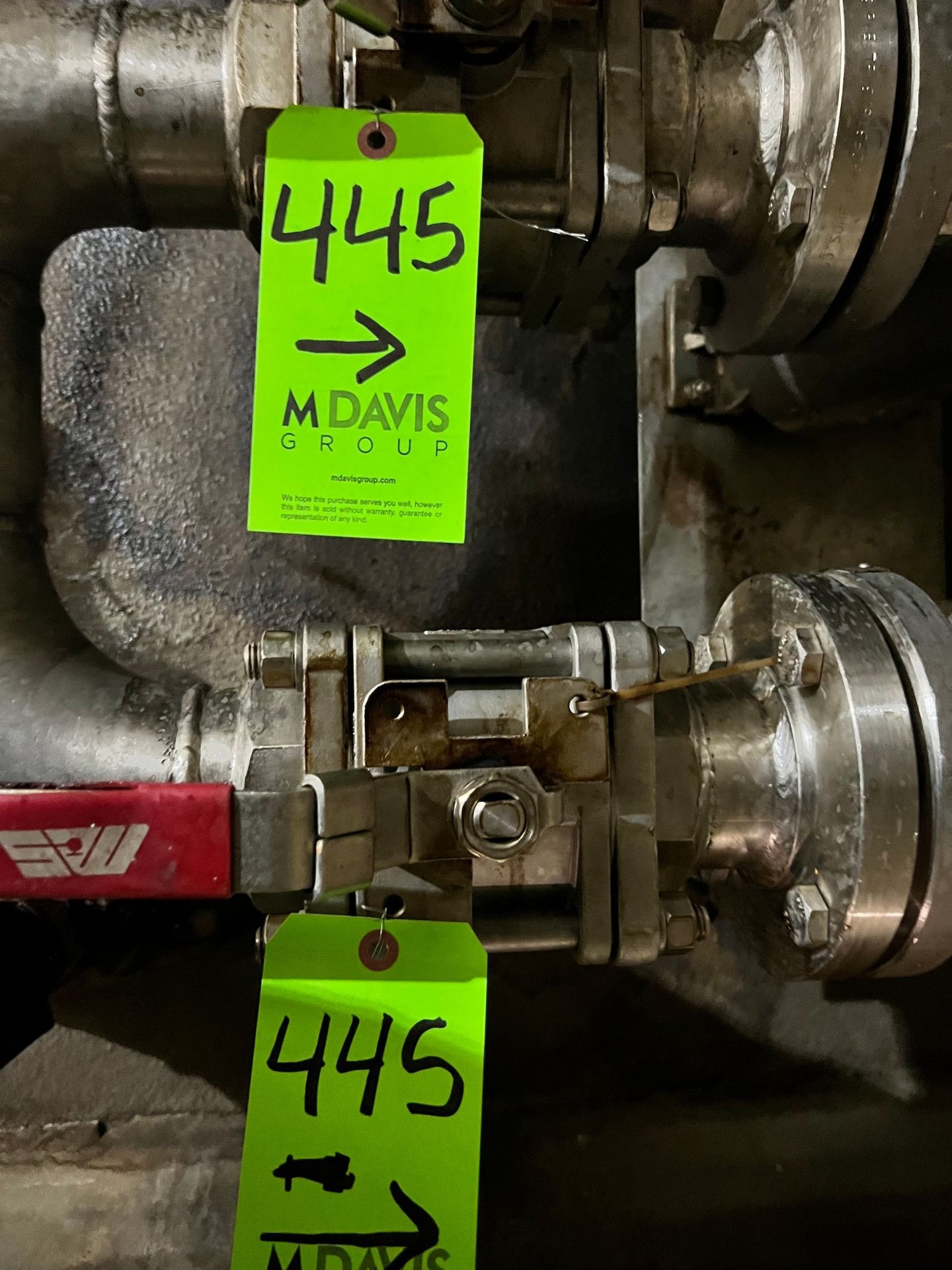 (4) 3 IN. BALL VALVES AND (2) EATON SIMPLEX 3 IN. INLINE STRAINERS (SIMPLE LOADING FEE $165) - Image 3 of 5