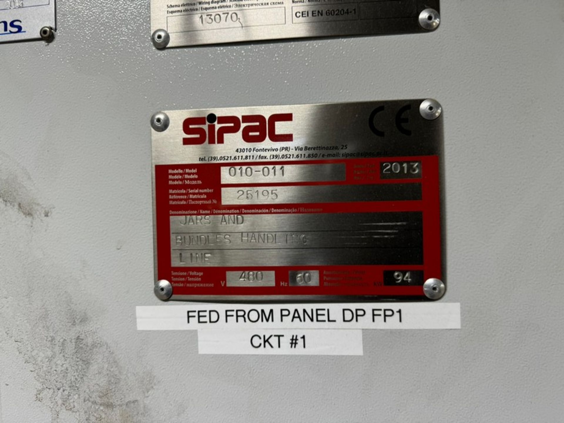 SIPAC 4-Door Control Panel, Allen-Bradley VFDs & Other Components (LOCATED IN FREEHOLD, N.J.) - Image 6 of 7