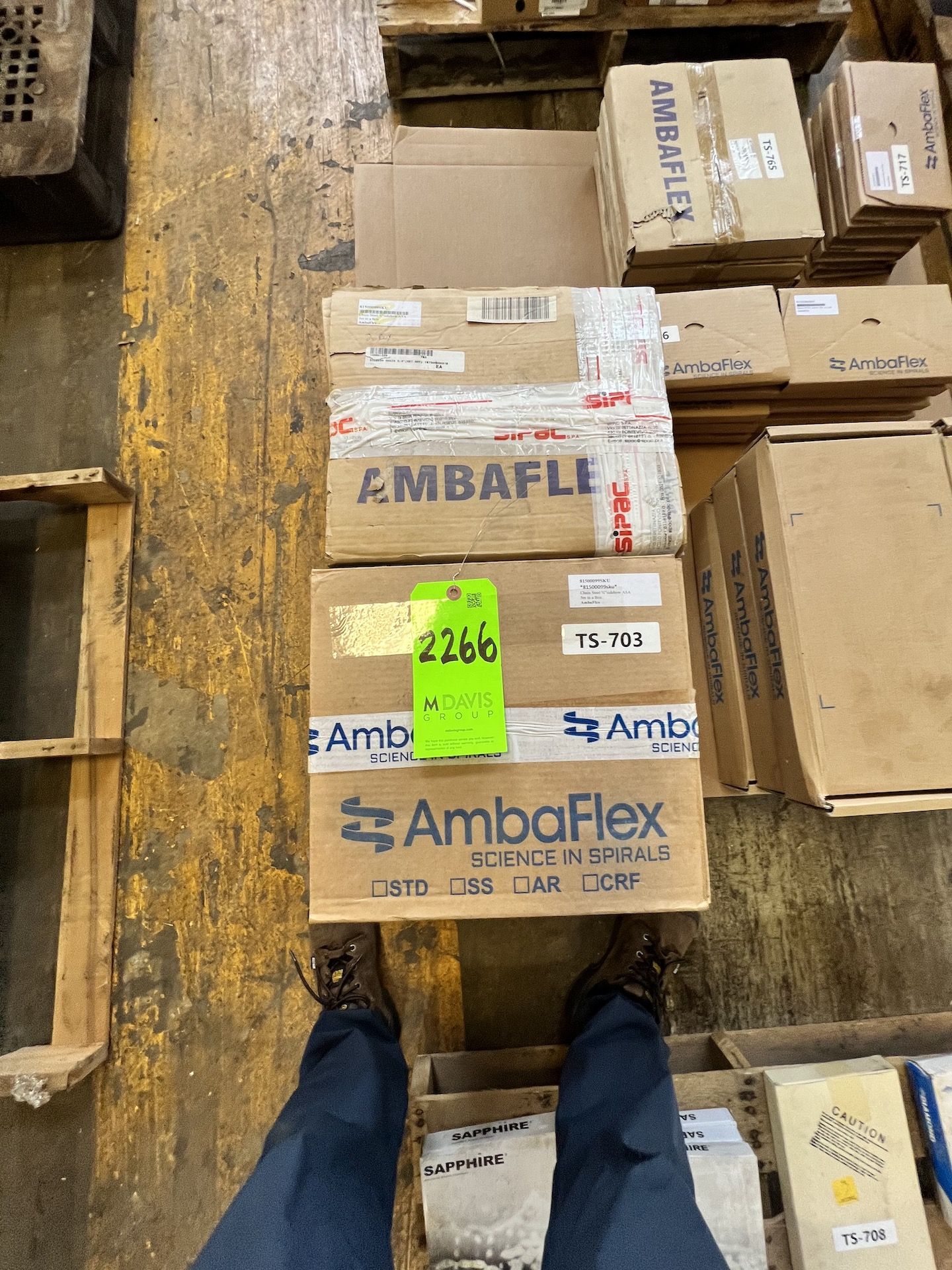 (22) Boxes of New Ambaflex Sidebow Chain, 3/4", # 81500099SKU, 5 Meter Box, (6) Boxes of New - Image 2 of 14