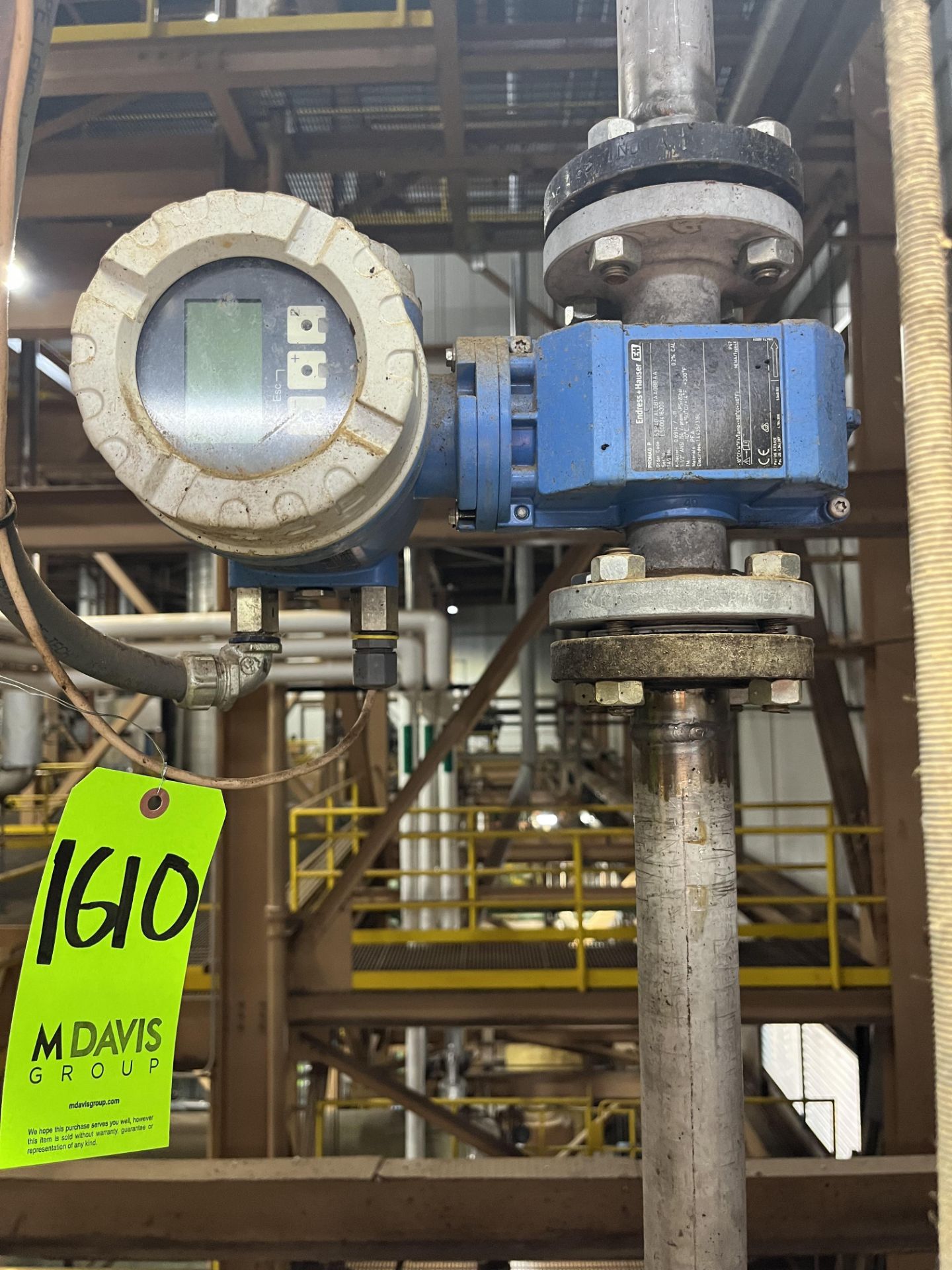 ENDRESS+HAUSER PROMAG P FLOW METER