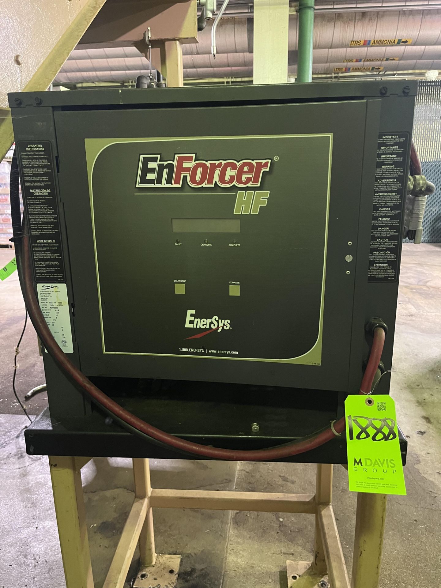 ENERSYS ENFORCER HF FORKLIFT BATTERY CHARGER