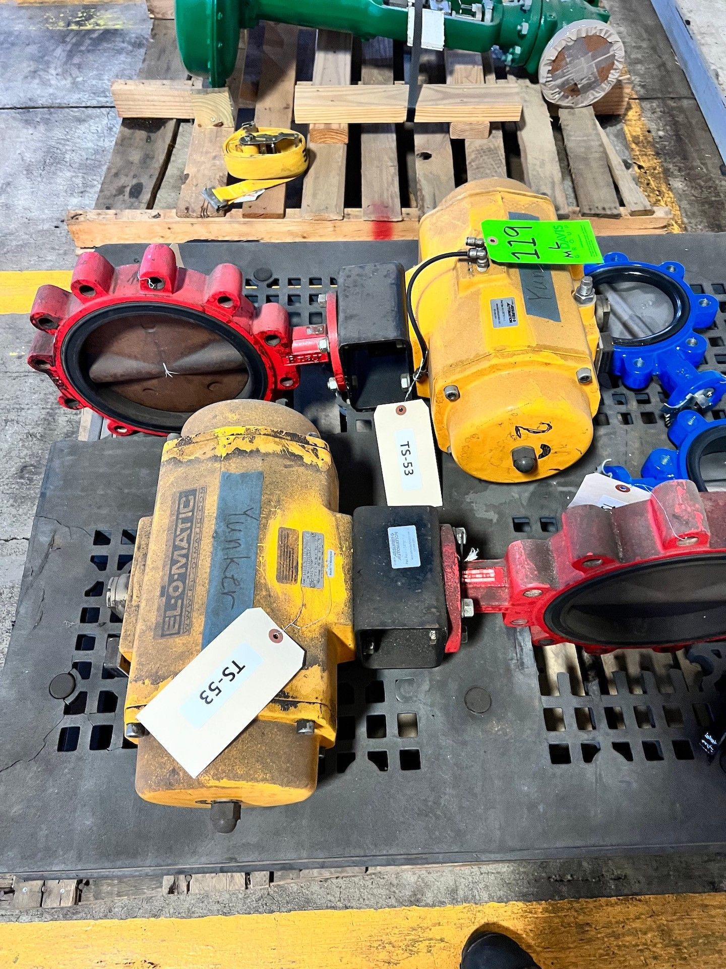 (2) Bray 10" Butterfly Valve BFV, Series 31, 175 PSI, CI/316 SS/416 SS/EPDM with Elomatic Actuator - Image 3 of 5