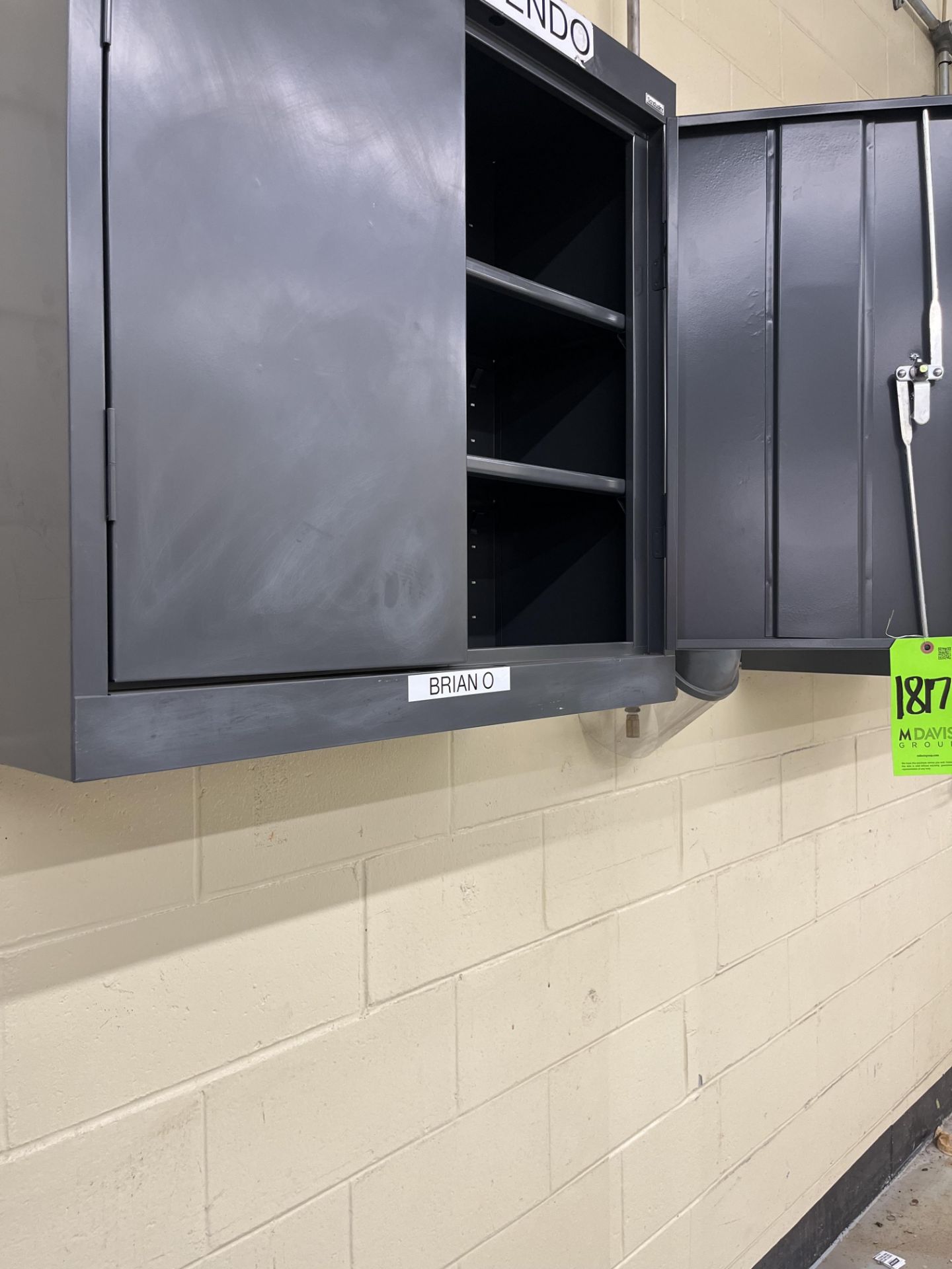 (2)SANDUSKY WALL MOUNTED CABINETS (Simple Loading Fee $220) - Image 3 of 3