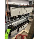 (2) ALLEN-BRADLEY PLC RACKS 13 SLOT CATALOG SERIES 1756-A13 B