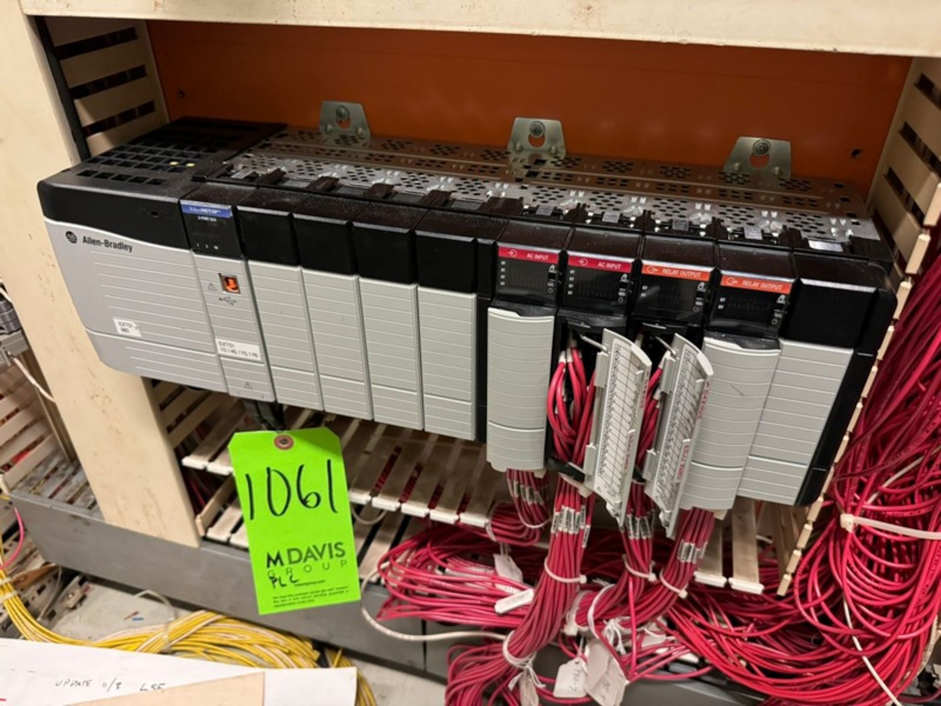 Allen-Bradley 10-Slot PLC (LOCATED IN FREEHOLD, N.J.) (Simple Loading Fee $275) (NOTE: CABINET NOT