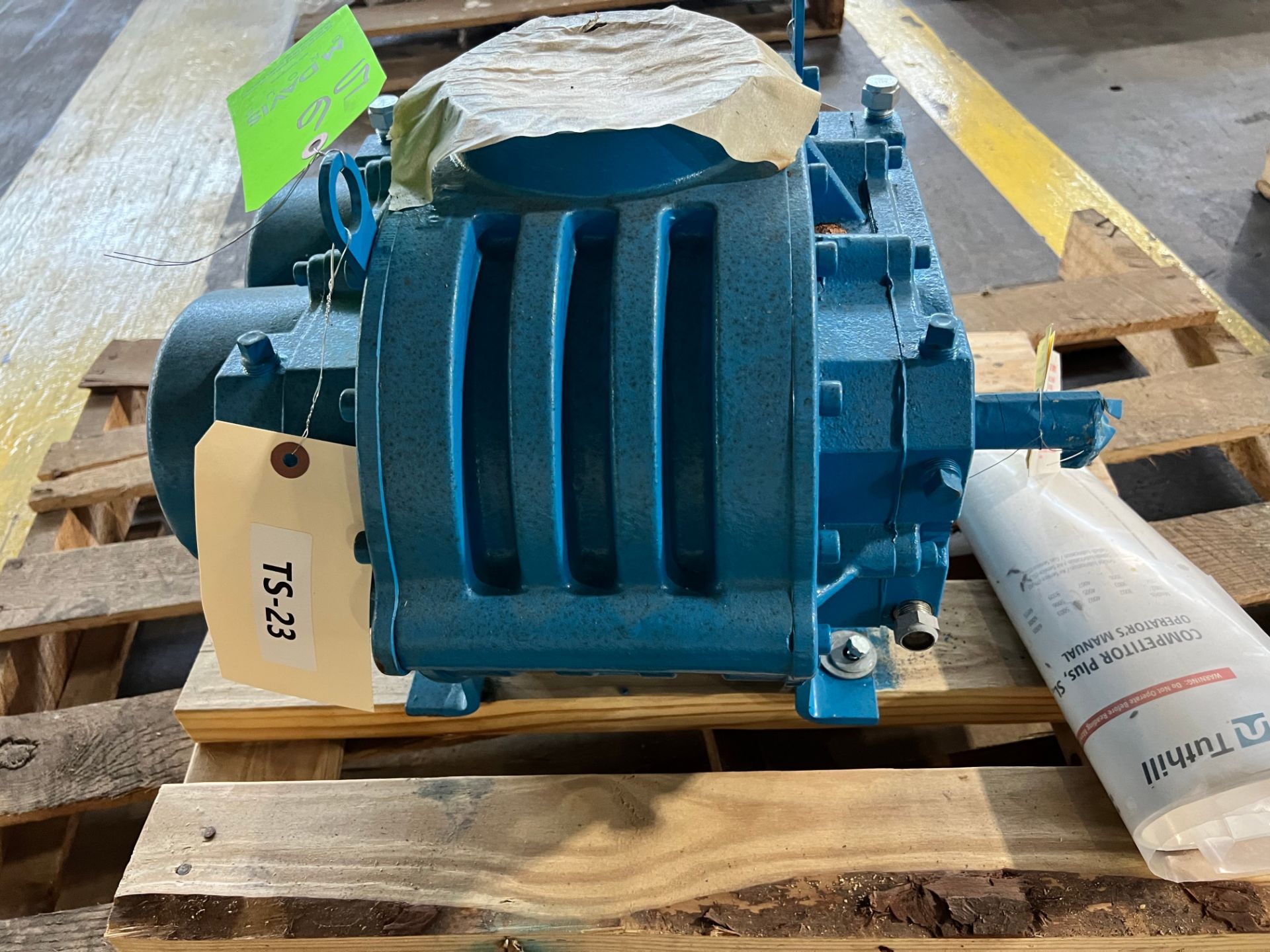 NEW 2016 TUTHILL ROTARY POSITIVE DISPLACEMENT BLOWER PUMP HEAD, MODEL 5006-22L 3N, S/N 3366161602, - Image 4 of 5