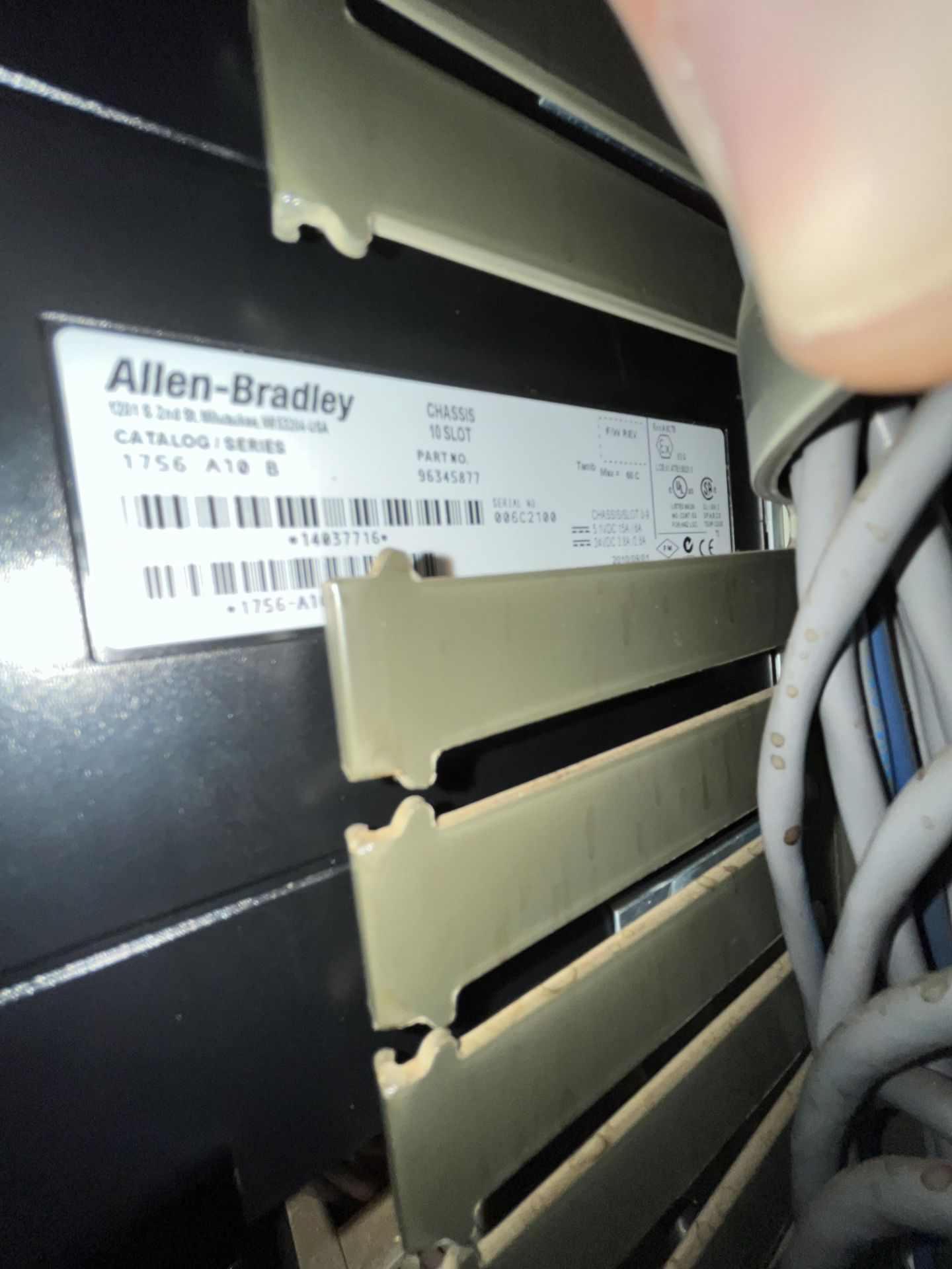 (3) ALLEN-BRADLEY PLC RACKS 10 SLOT - Image 4 of 14
