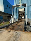 Mild Steel Truck Scale, with Aprox. 38” L x 8 ft. W Deck, with Trailer Tilt Capability, with